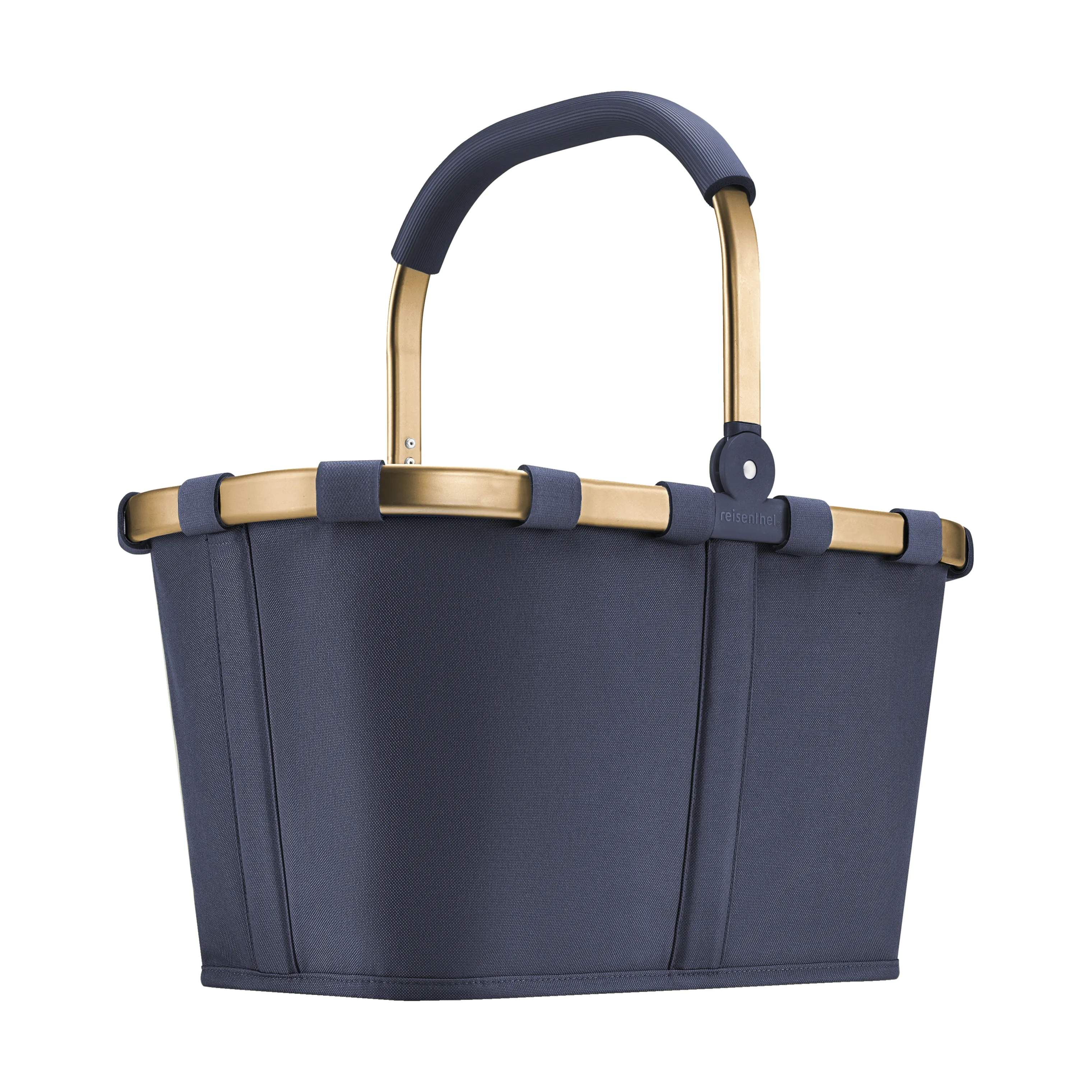 Reisenthel Indkøbskurve Carrybag Kurv i Blå/guld, B48 x L28 cm, 3