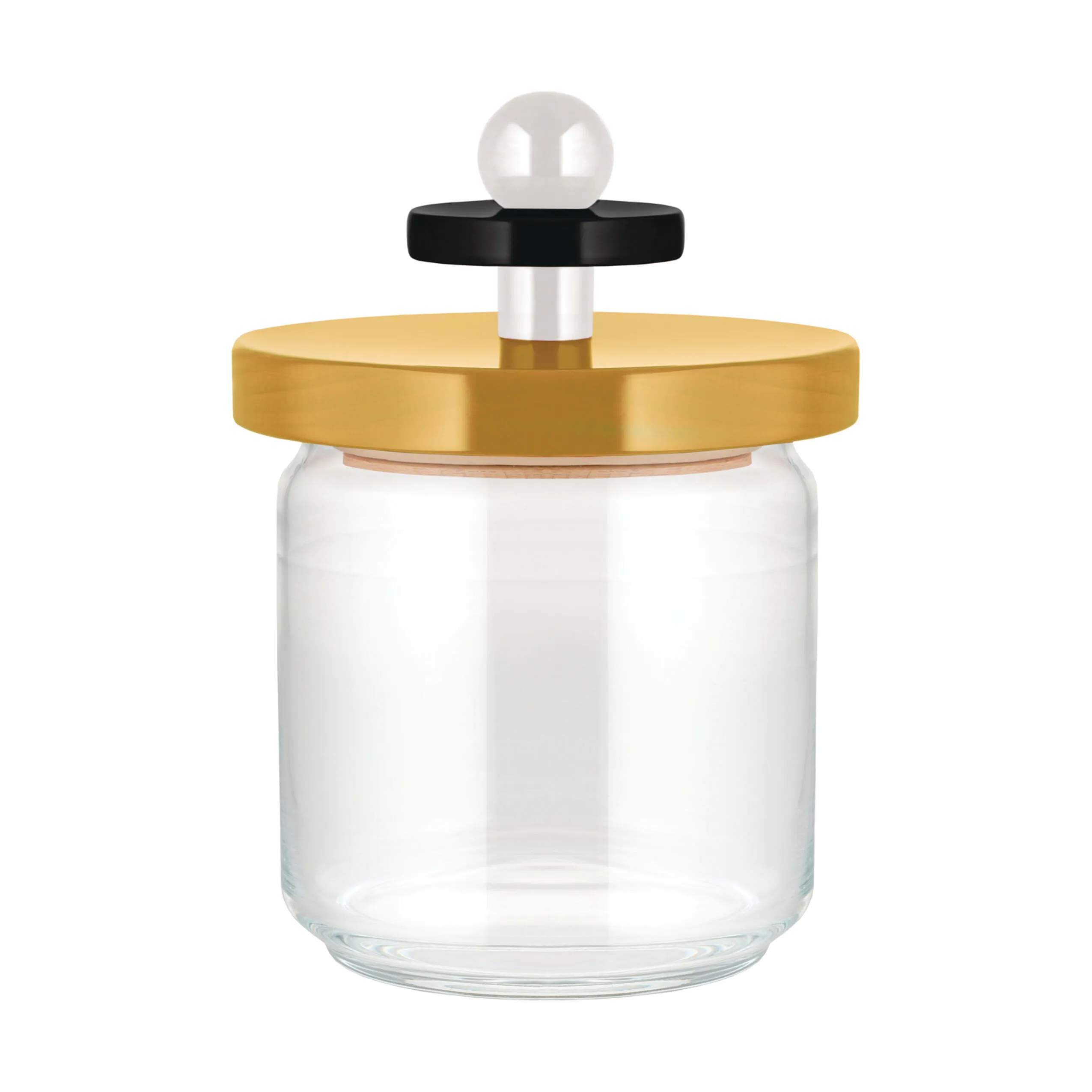 Alessi Opbevaringsglas ES16 Opbevaringsglas i Gul, 75 cl, 1