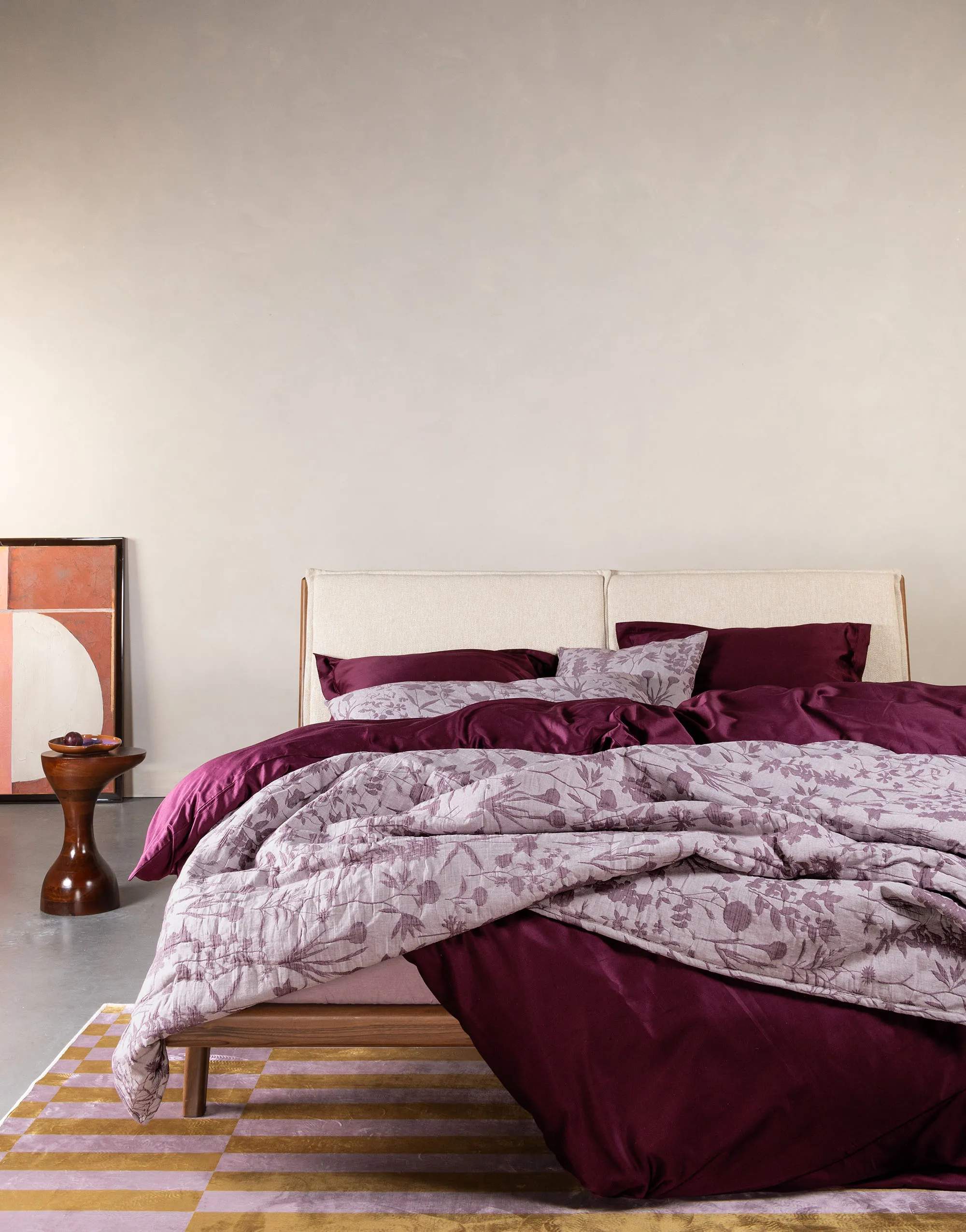 Essenza Sengetæpper Maribel Sengetæppe i Pale purple, B220 x L265 cm, 3