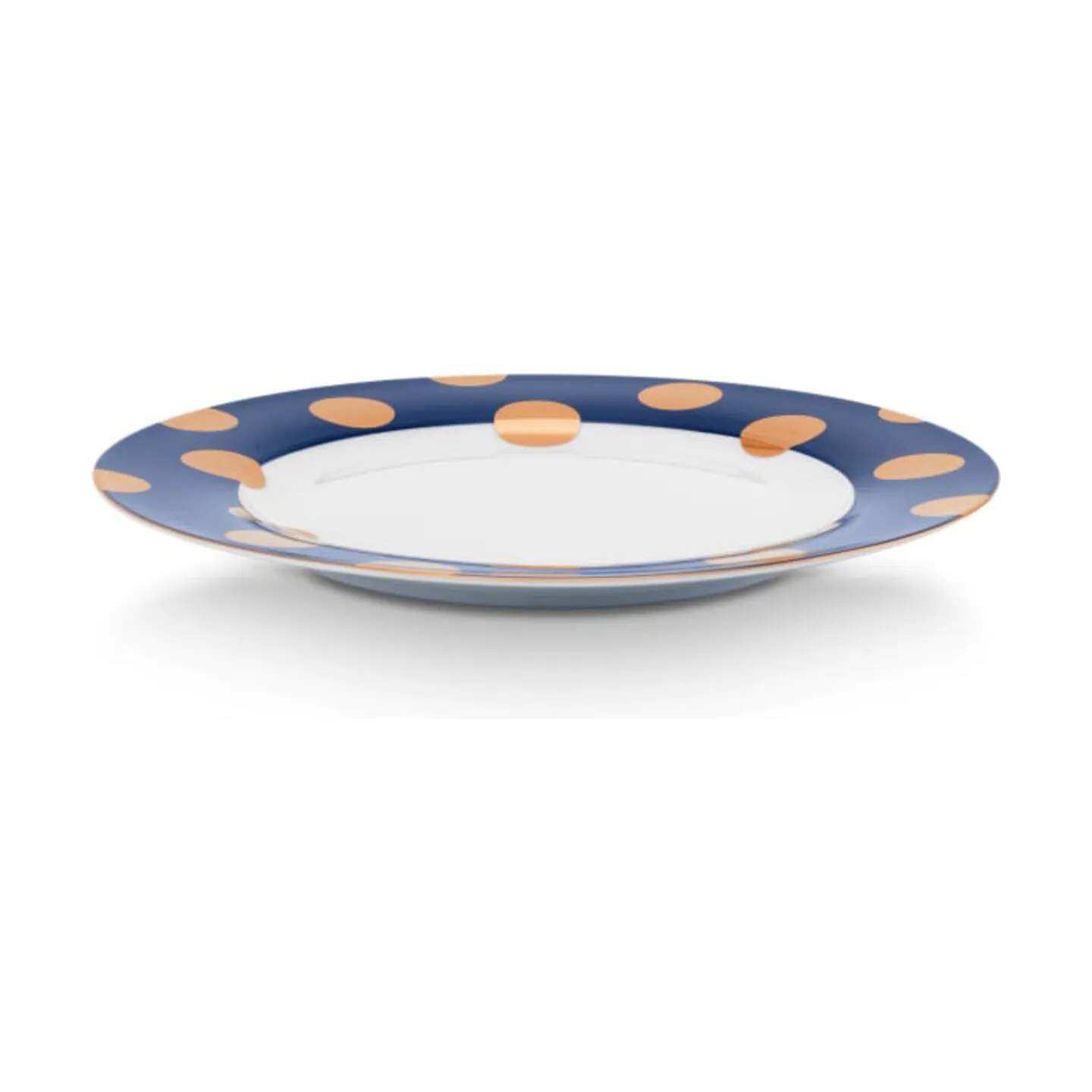 PIP Studio Middagstallerkener Dot Delight Middagstallerken - 2 stk. i Mørkeblå, 26,5 cm, 5