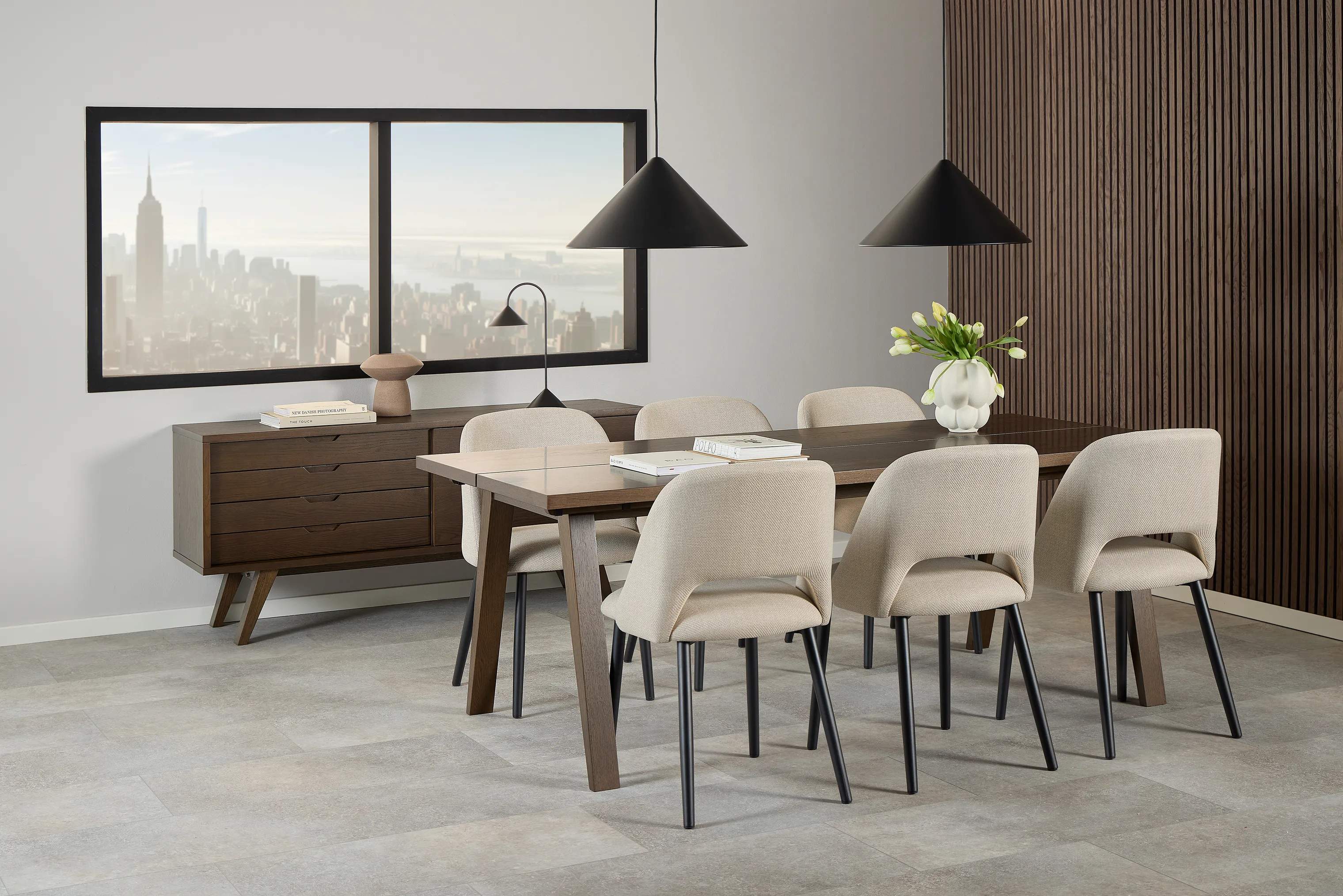 CASA Living Kommoder A-Line Skænk i Brun, 2