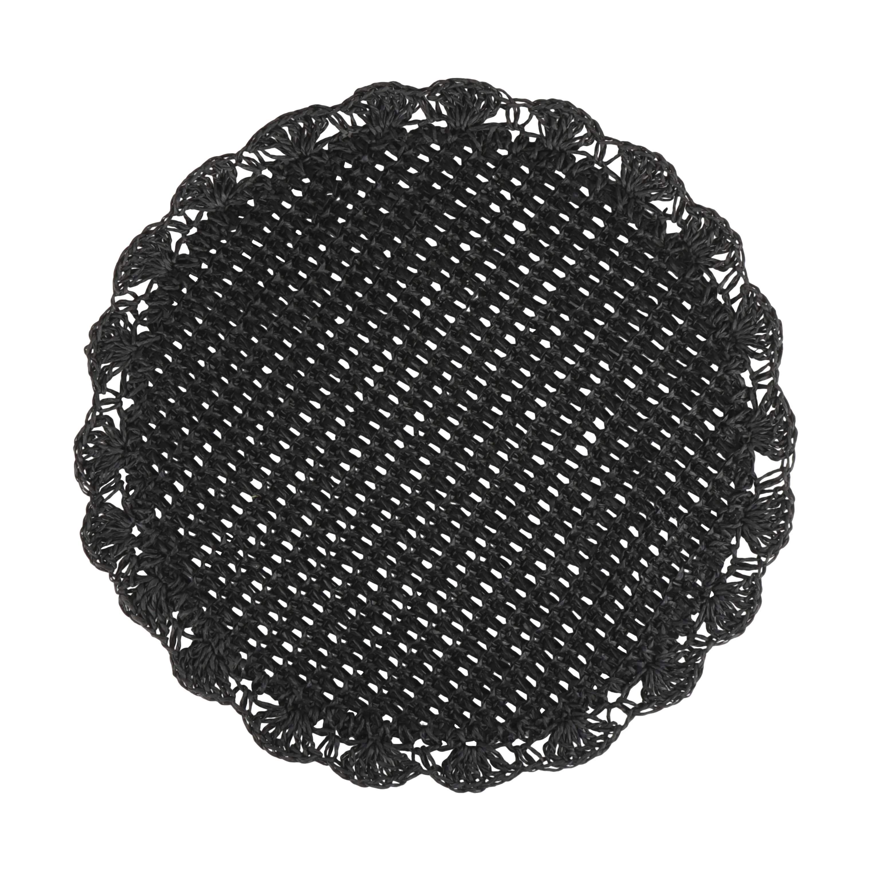 CASA Living Dækkeservietter Dækkeserviet i Sort, 1