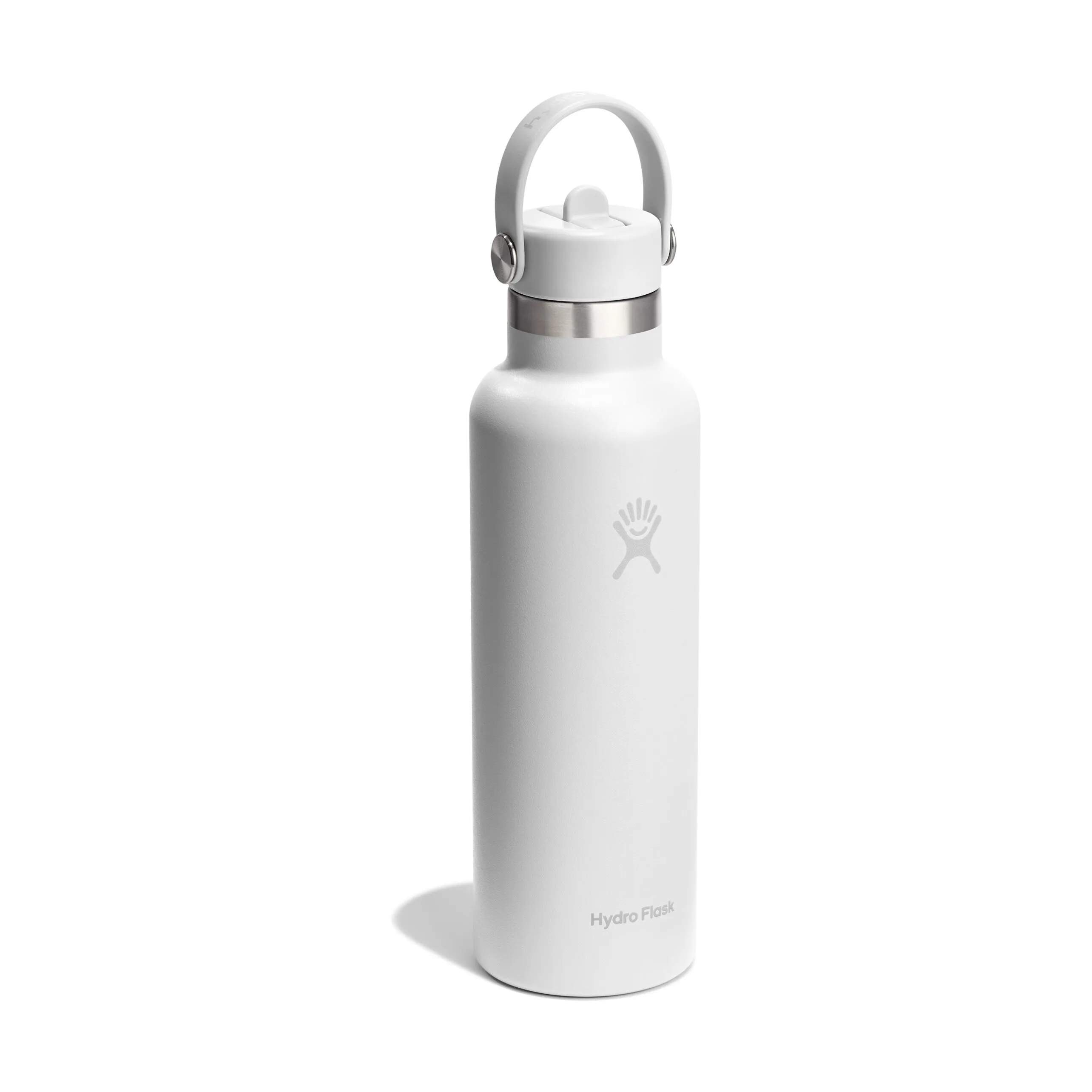 Hydro Flask Termoflasker Flex Straw Termodrikkedunk i Hvid, 2