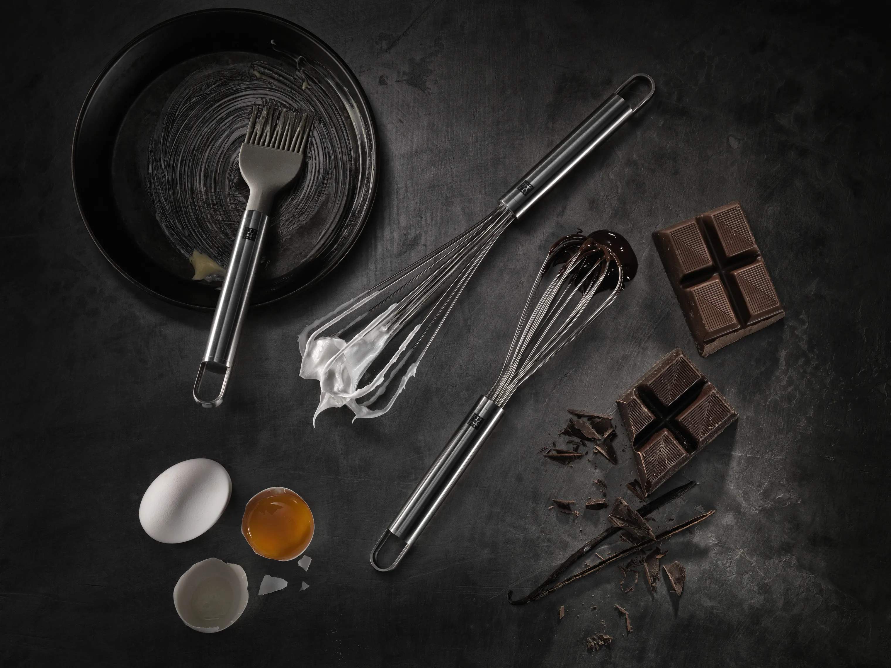 Zwilling Bageredskaber ZWILLING Pro Pro Bagepensel i Stål/Sort, 2
