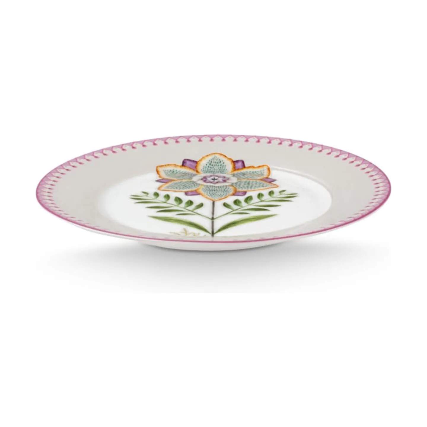 PIP Studio Serveringsfade Lily & Lotus Tallerken i Lilla, 4