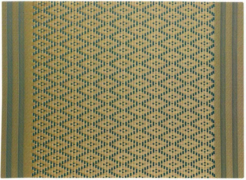 Winkler Dækkeservietter Kadra Dækkeserviet - 6 stk. i Peacock/guldfarvet, 1