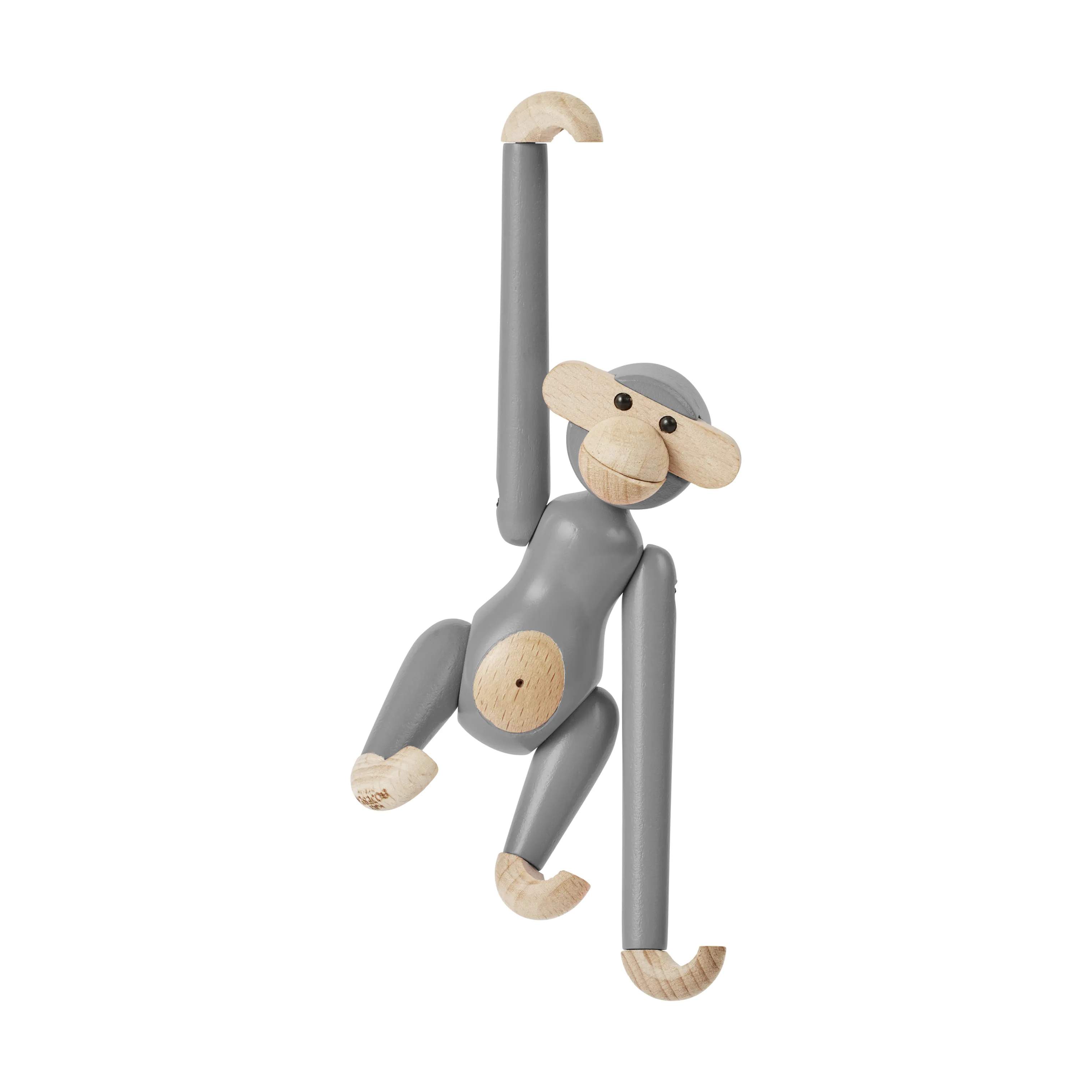 Kay Bojesen Dyrefigurer Monkey Abe - Mini i Grå, 6