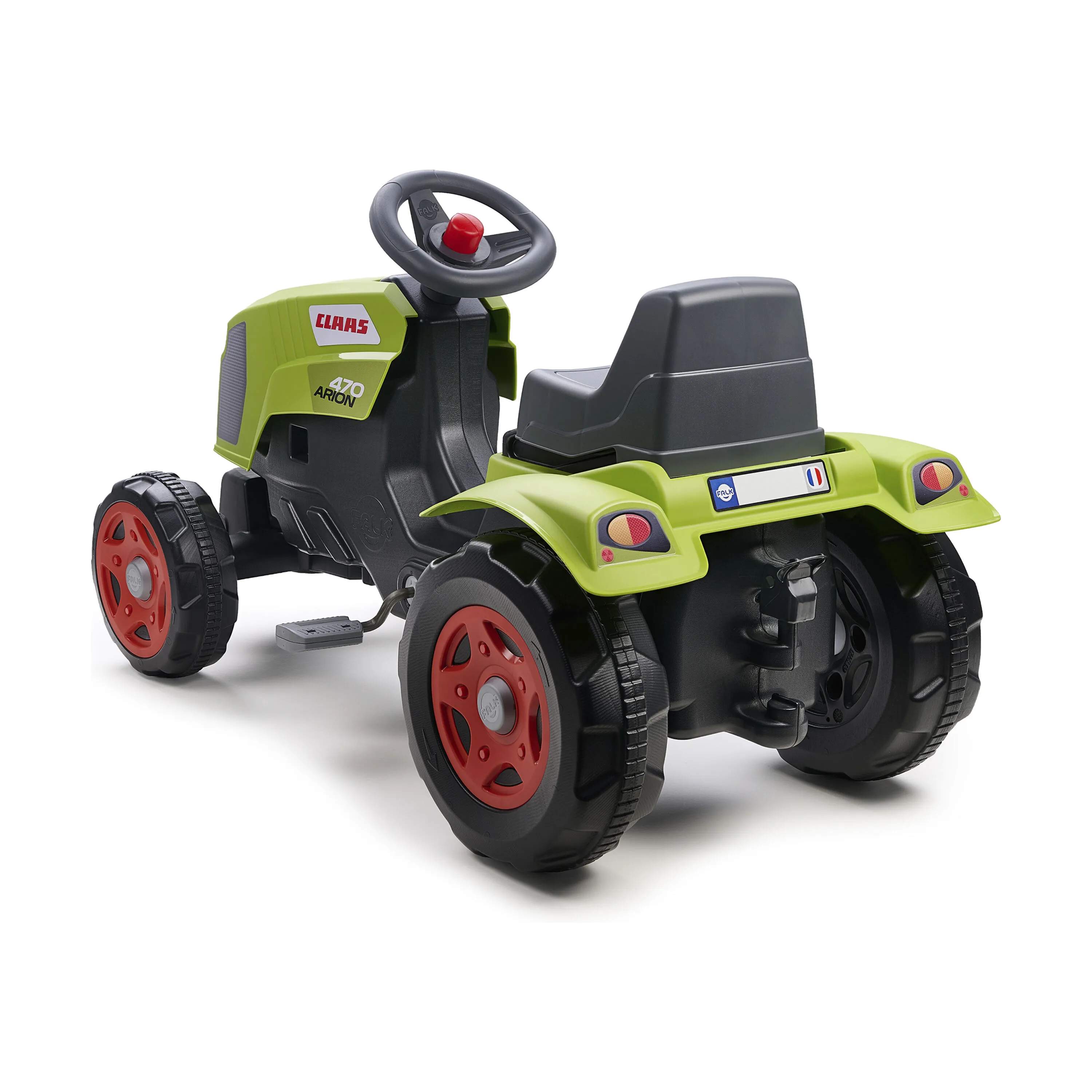 FALK Øvrig udeleg Traktor m. trailer i Grøn, 6