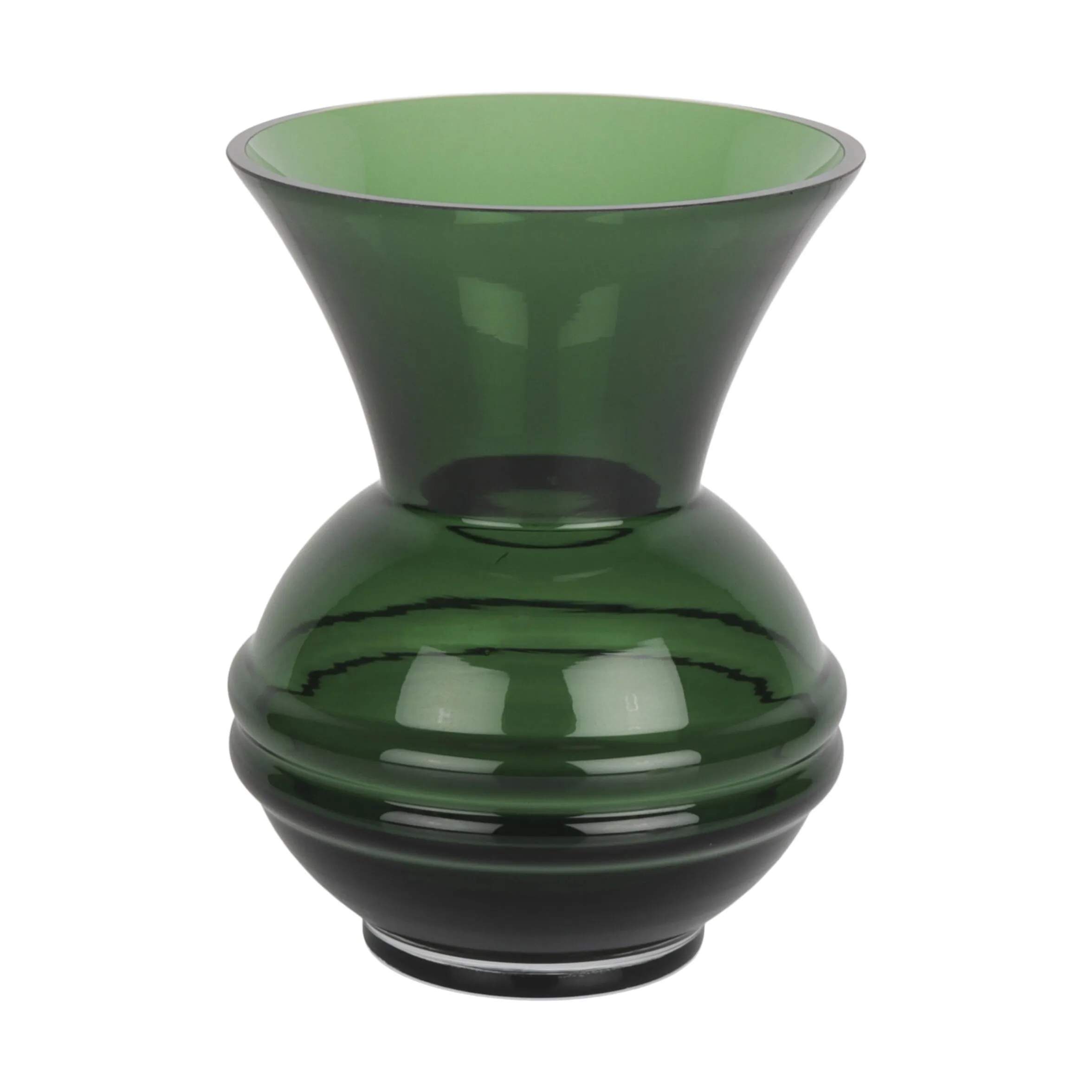 Vase, mørkegrøn, large