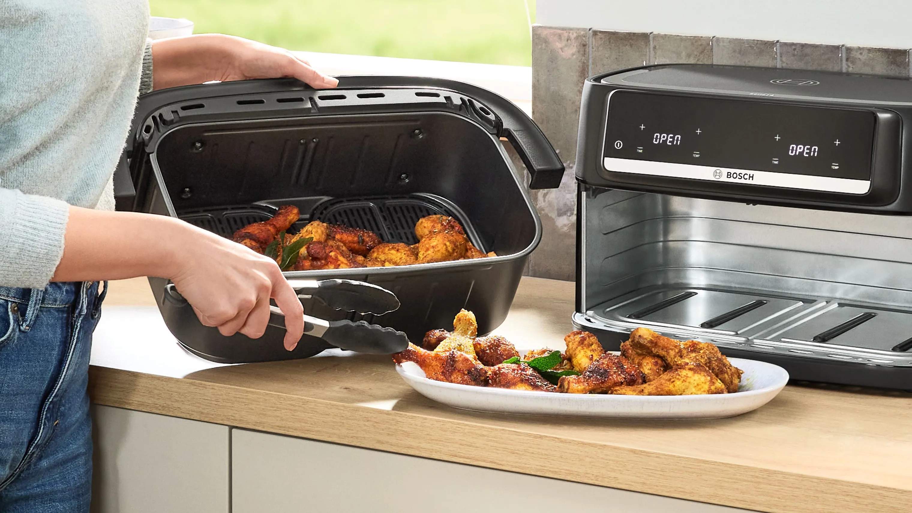 Bosch Airfryers Serie 4 Airfryer i Sort, 8