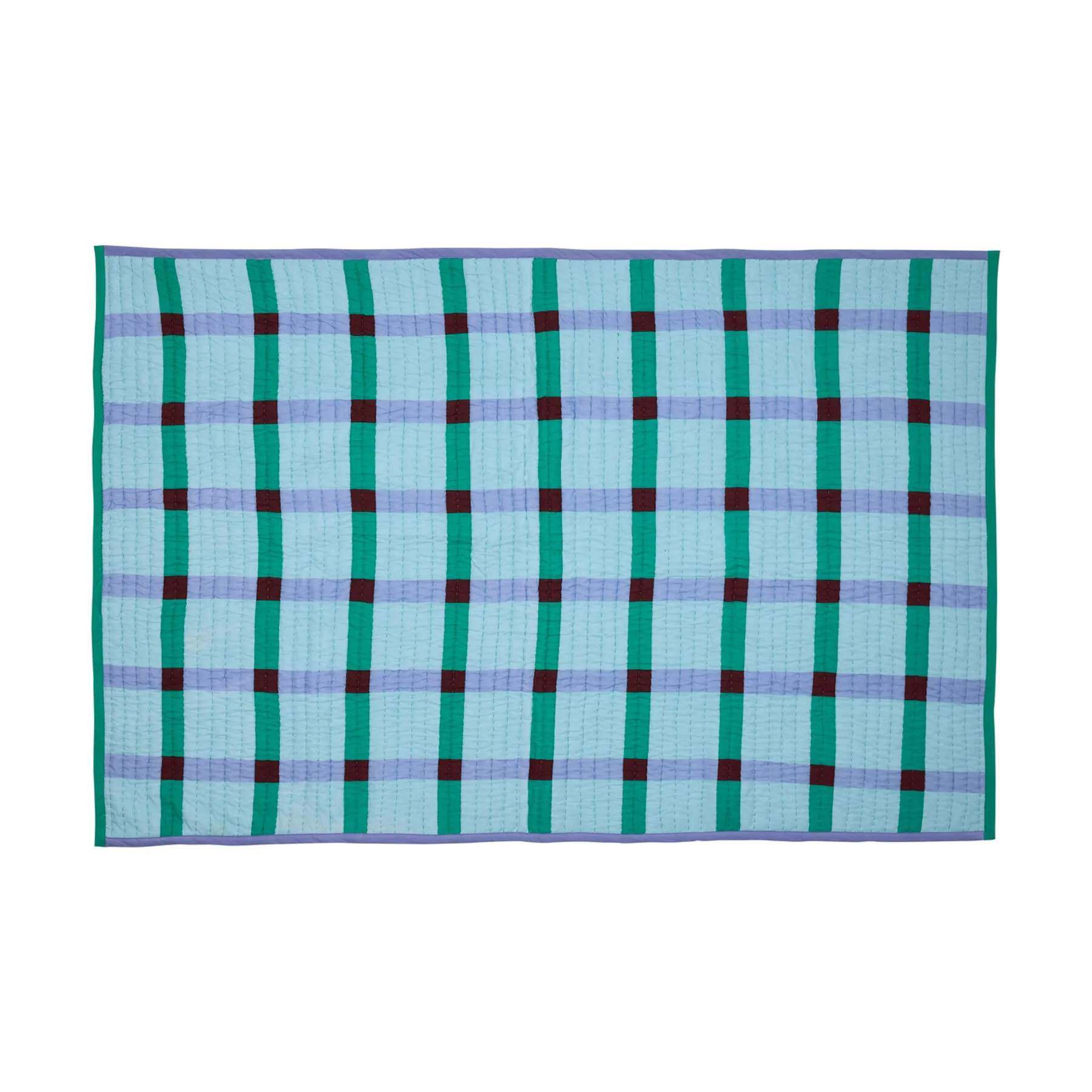 Hübsch Plaider Tento Plaid i Grøn, 1