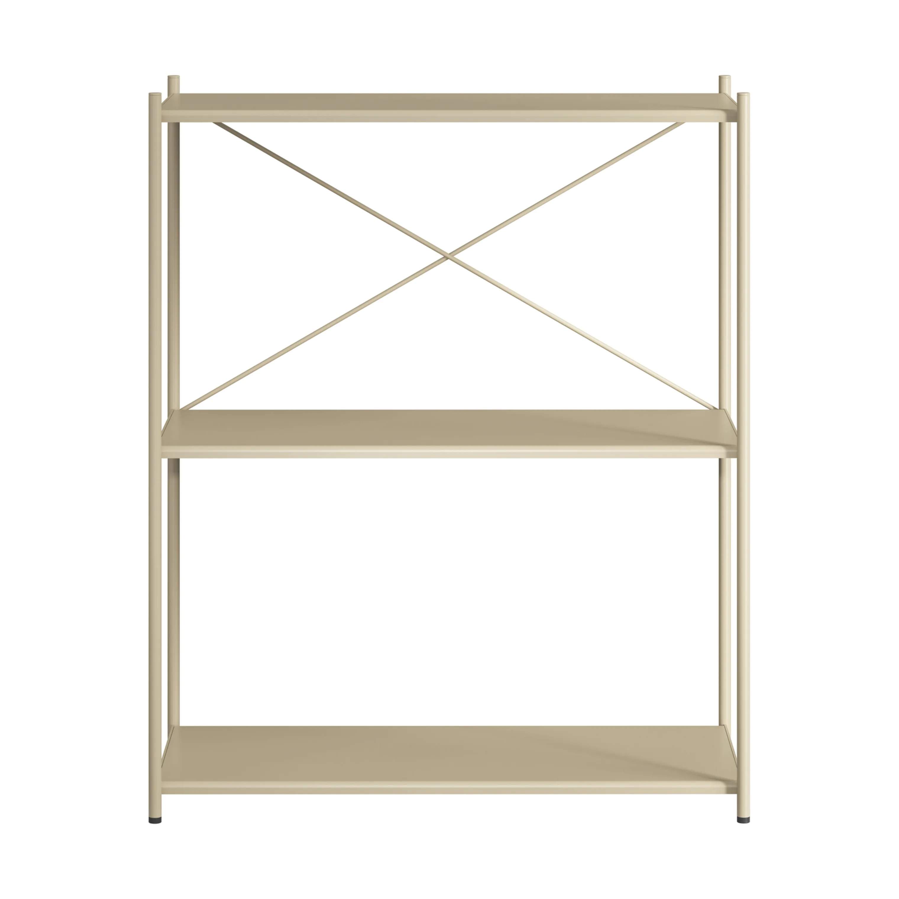 Novoform Reoler og tilbehør Arturo 3-Etagers reol i Desert Sand, 91 cm, 2