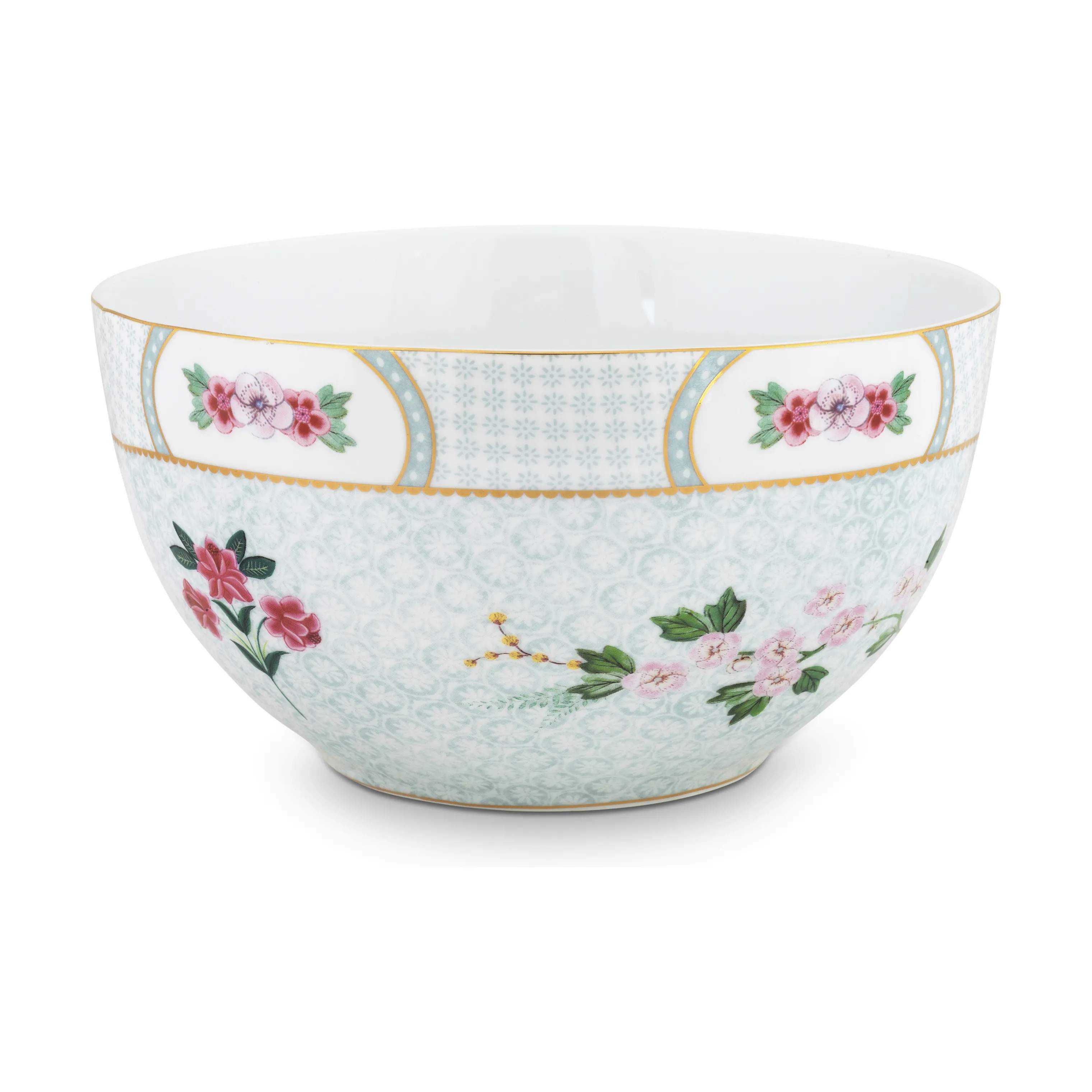 PIP Studio Salatskåle Blushing Bird Skål i hvid, 1