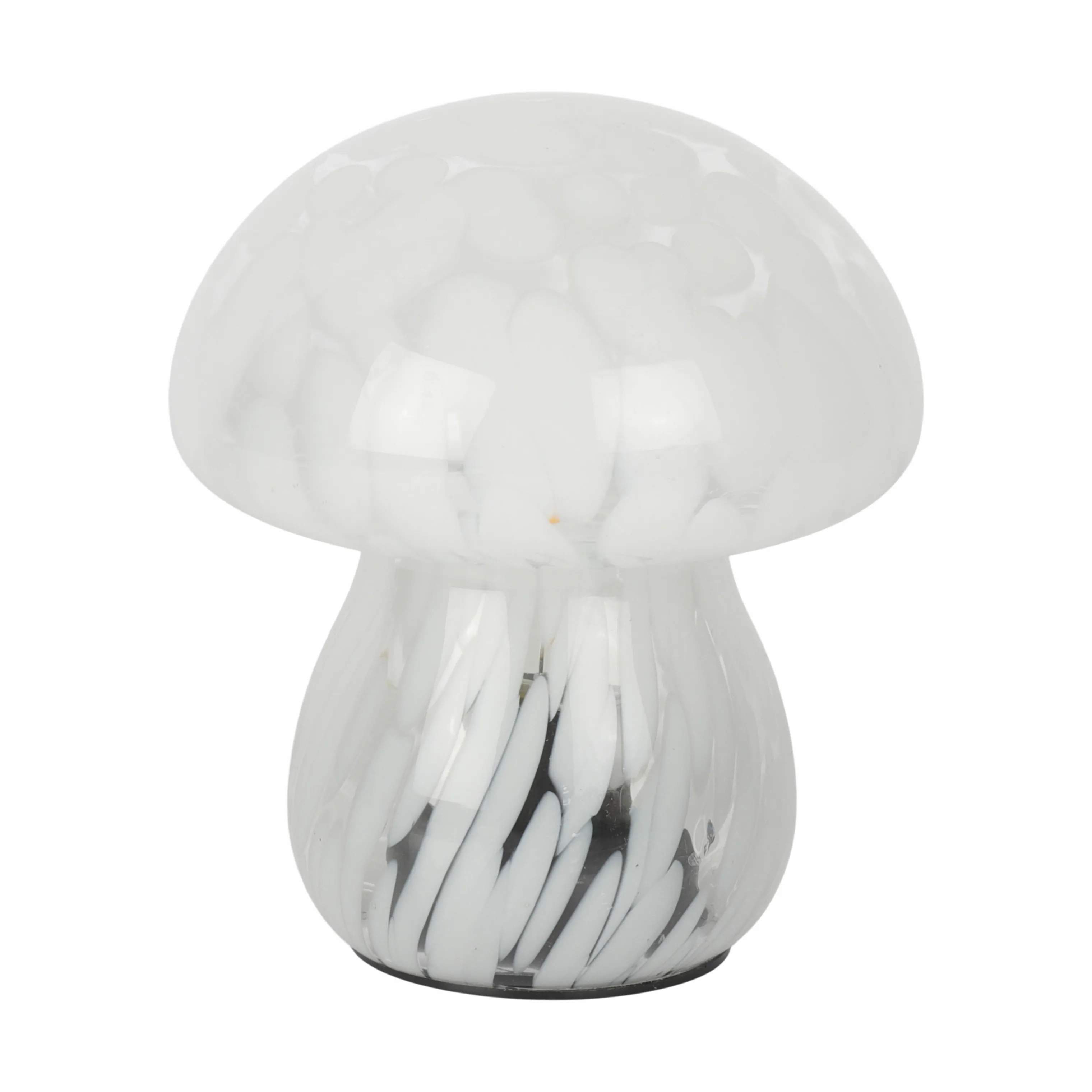 Confetti Mushroom Lampe, hvid, large