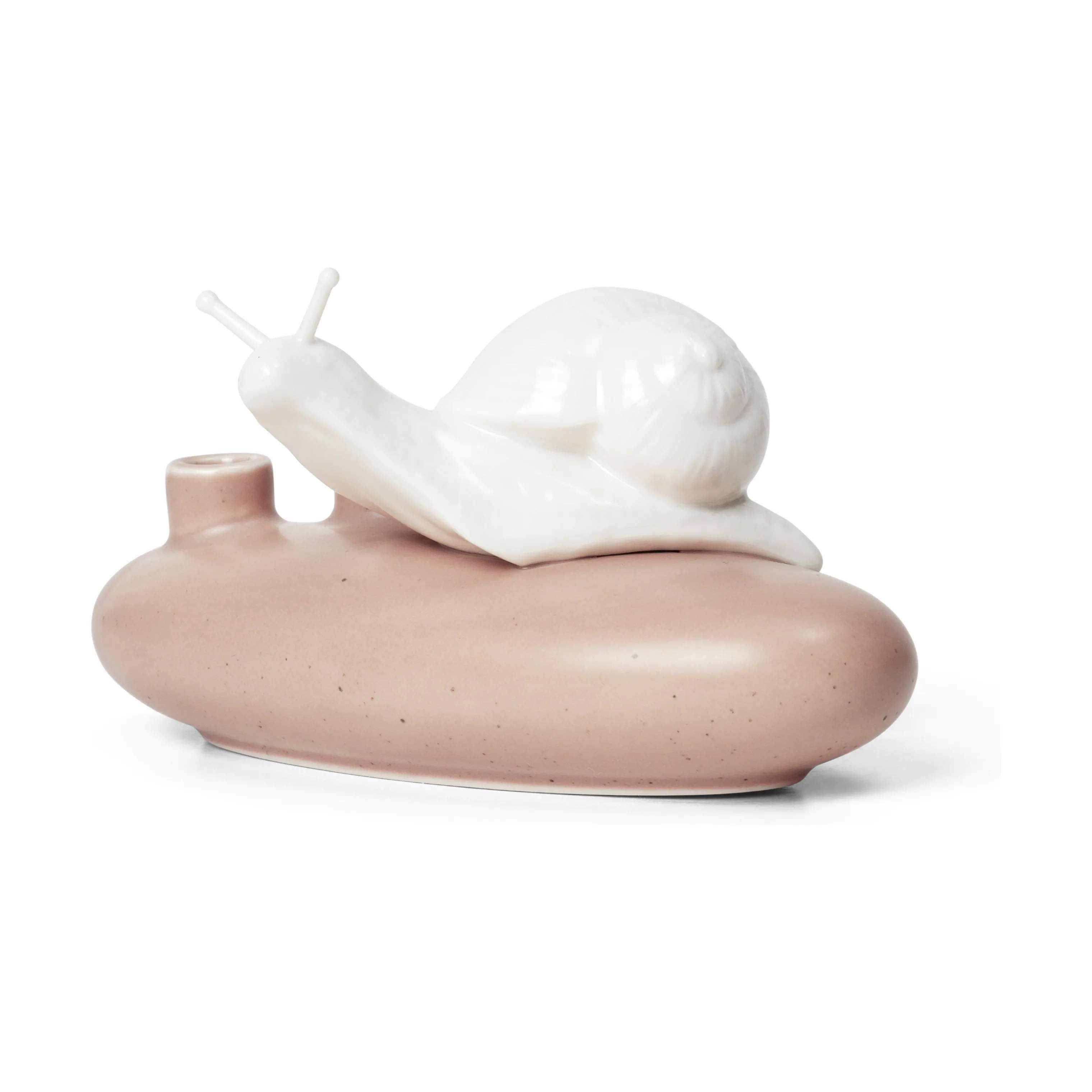 Sweet Stories Snail Vase, rose, large