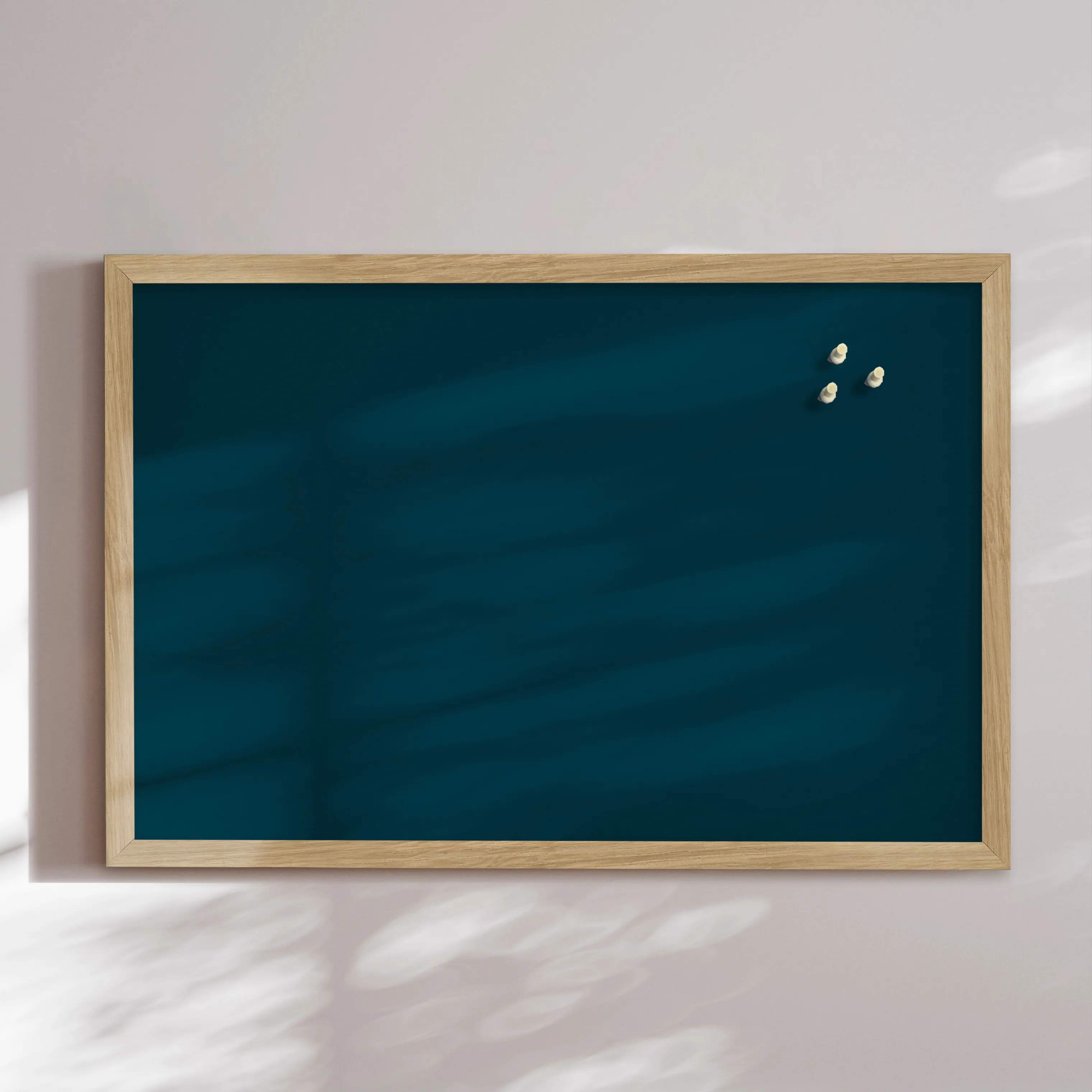 Incado Lærredstryk Opslagstavle i Midnight Teal, 2