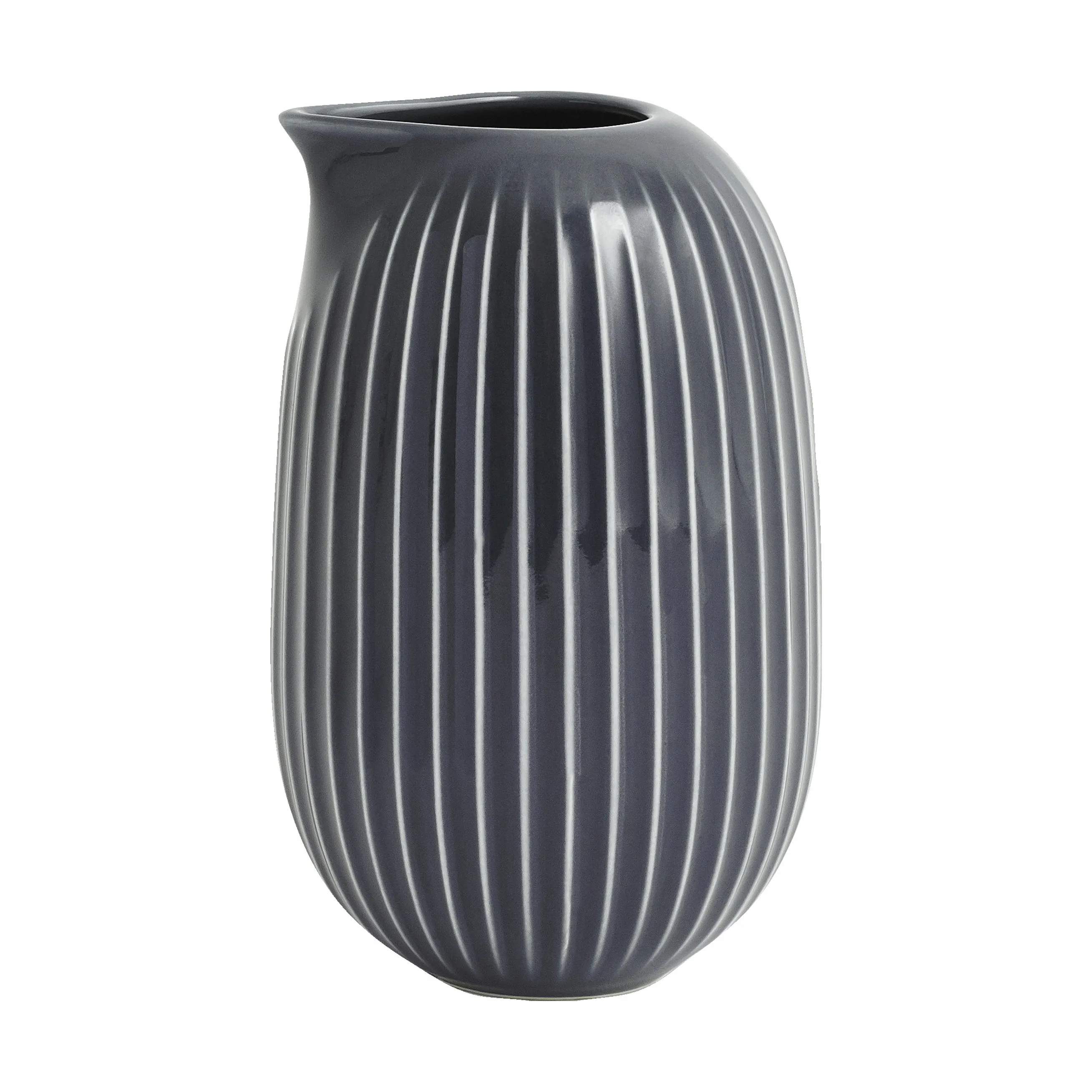 Kähler Mælke- og flødekander Hammershøi Mælkekande i Antracit, 50 cl, 1