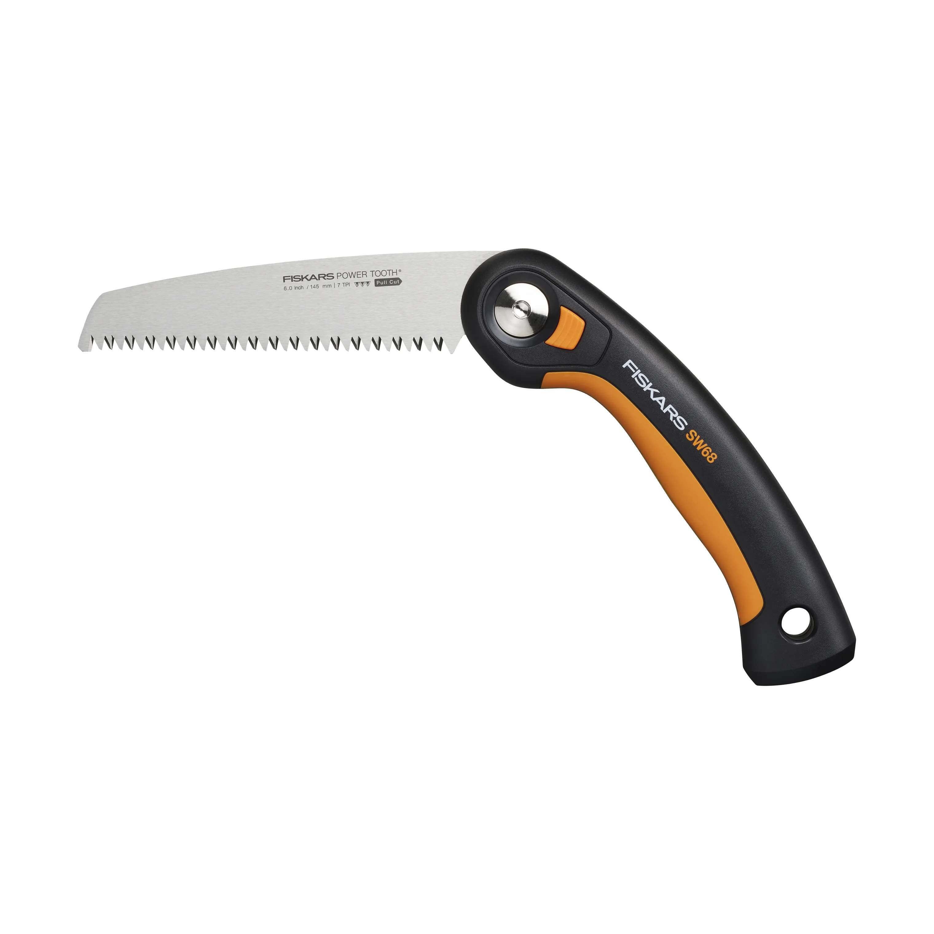 Fiskars Haveredskaber Plus™ Plus Foldesav SW68 i Sort/Orange, 6