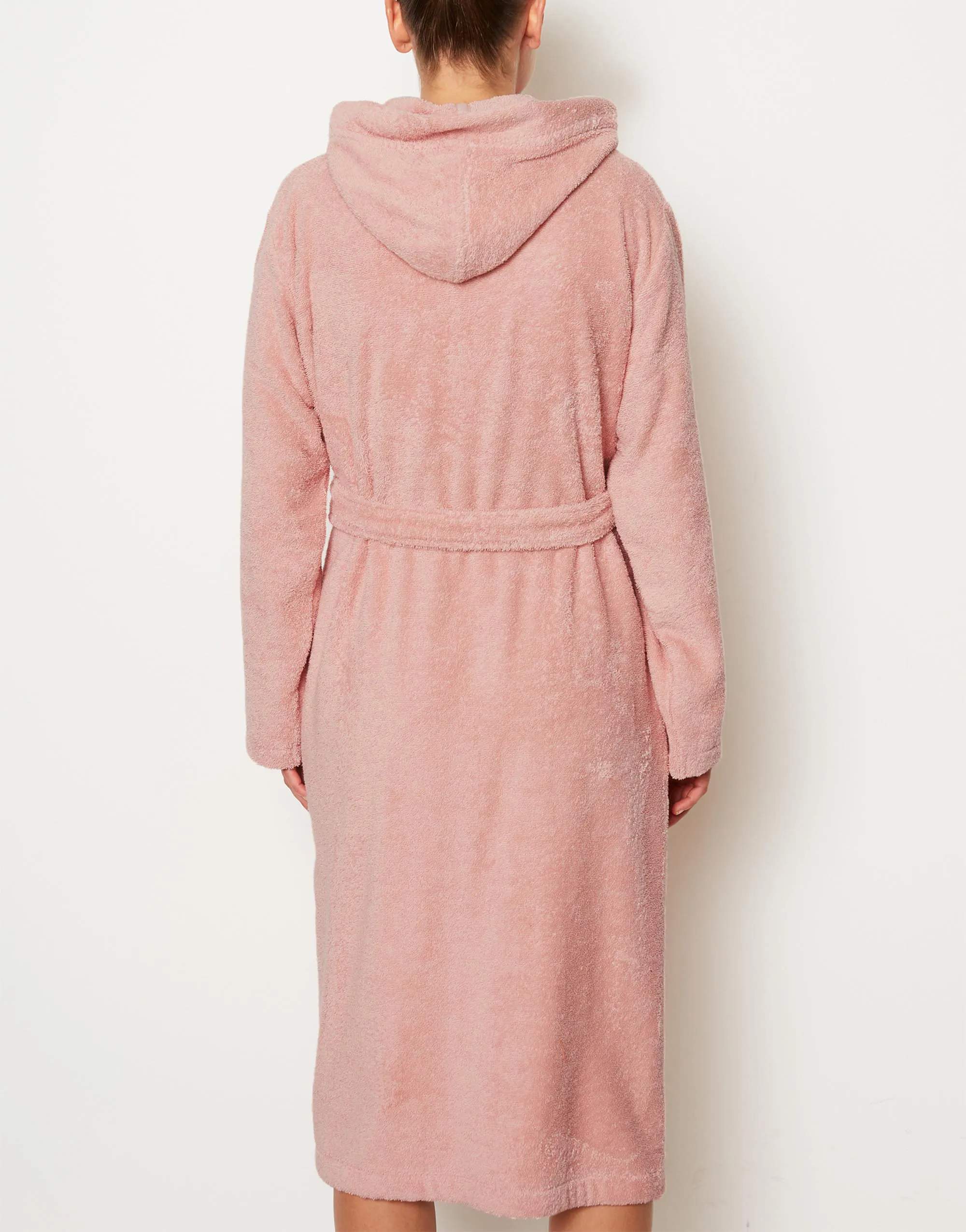 Marc O'Polo Morgenkåber Timeless Badekåbe i Rose Powder, L, 5