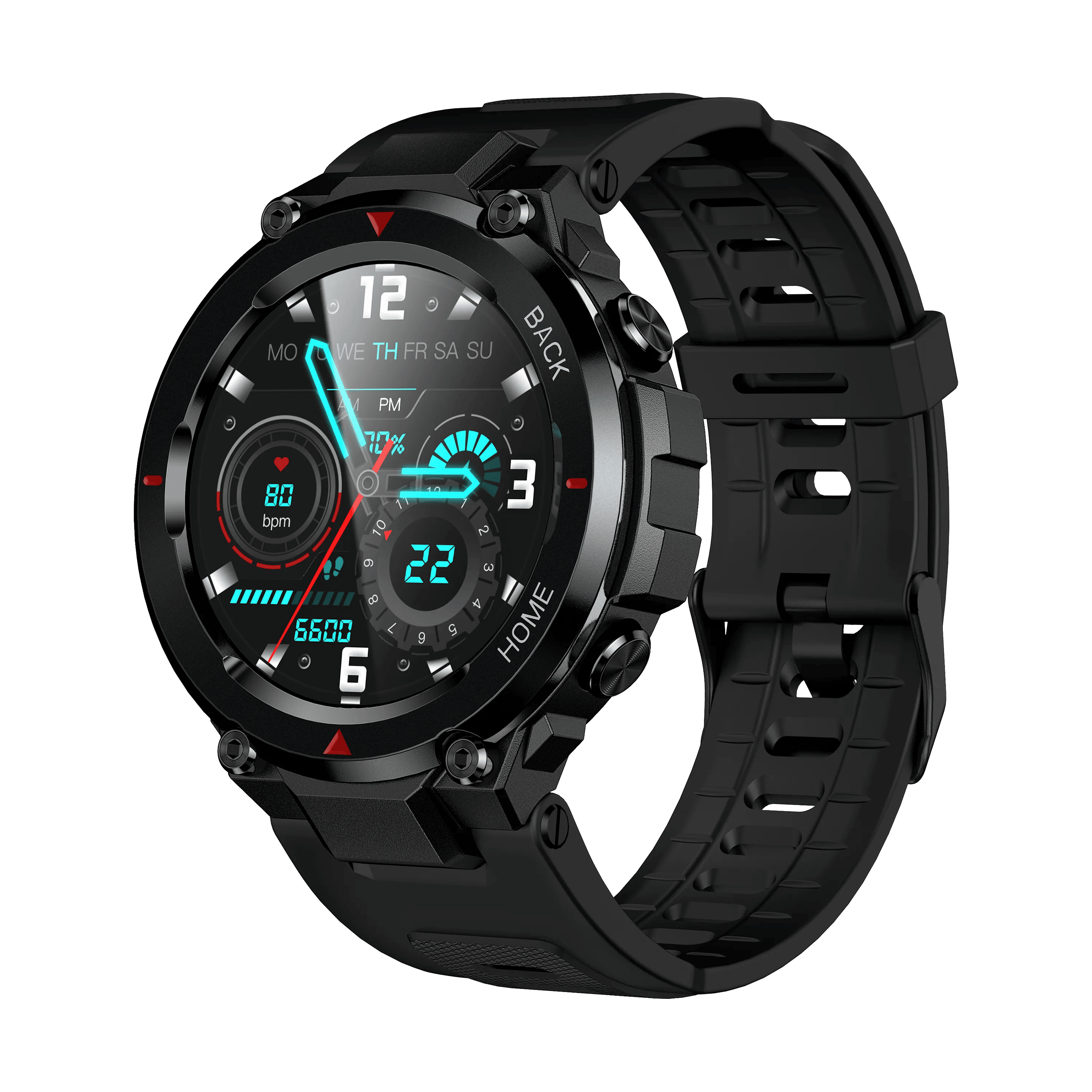 SINOX Armbåndsure Lifestyle XTRM Smartwatch i Sort, 1