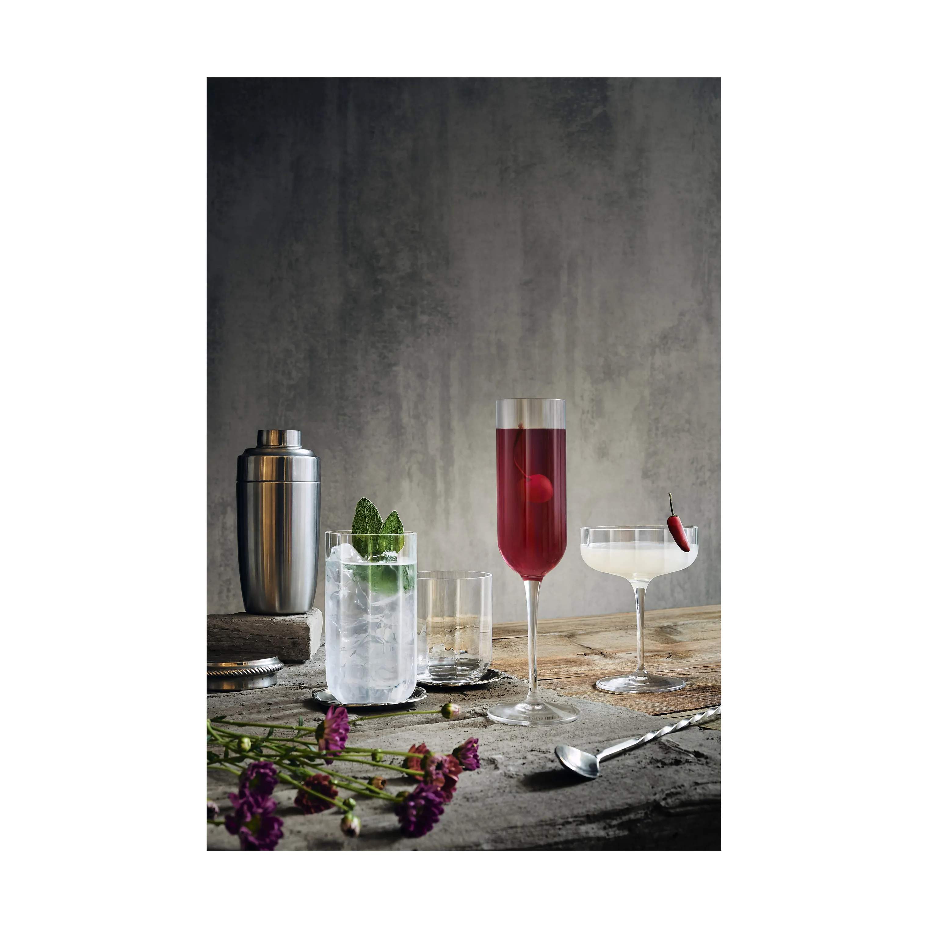 Luigi Bormioli Champagneglas Jazz Champagneskål - 4 stk. i Transparent, 3