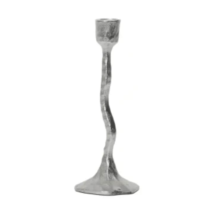 Broste Copenhagen Kronelysestage Amy Lysestage i Sølvfarvet, 23 cm, 4