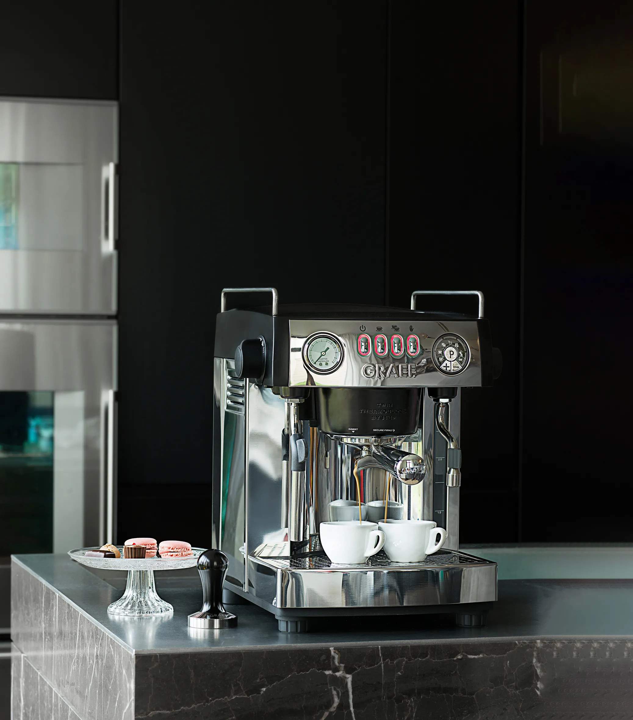 Graef Espressomaskiner Espressomaskine GRES902EU i Stål/Sort, 6