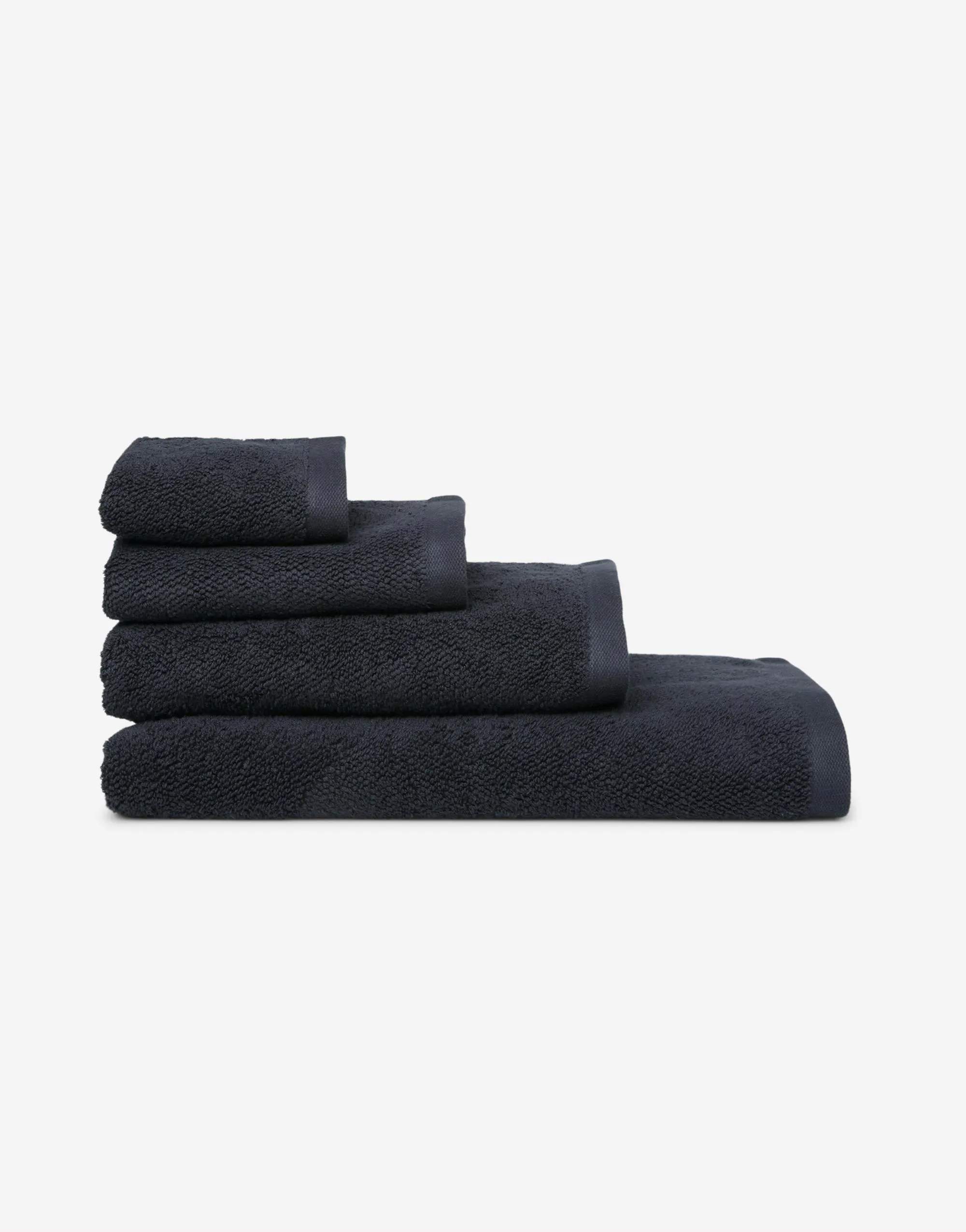 Marc O'Polo Håndklæder Timeless Håndklæde i Dark navy, B50 x L100 cm, 2