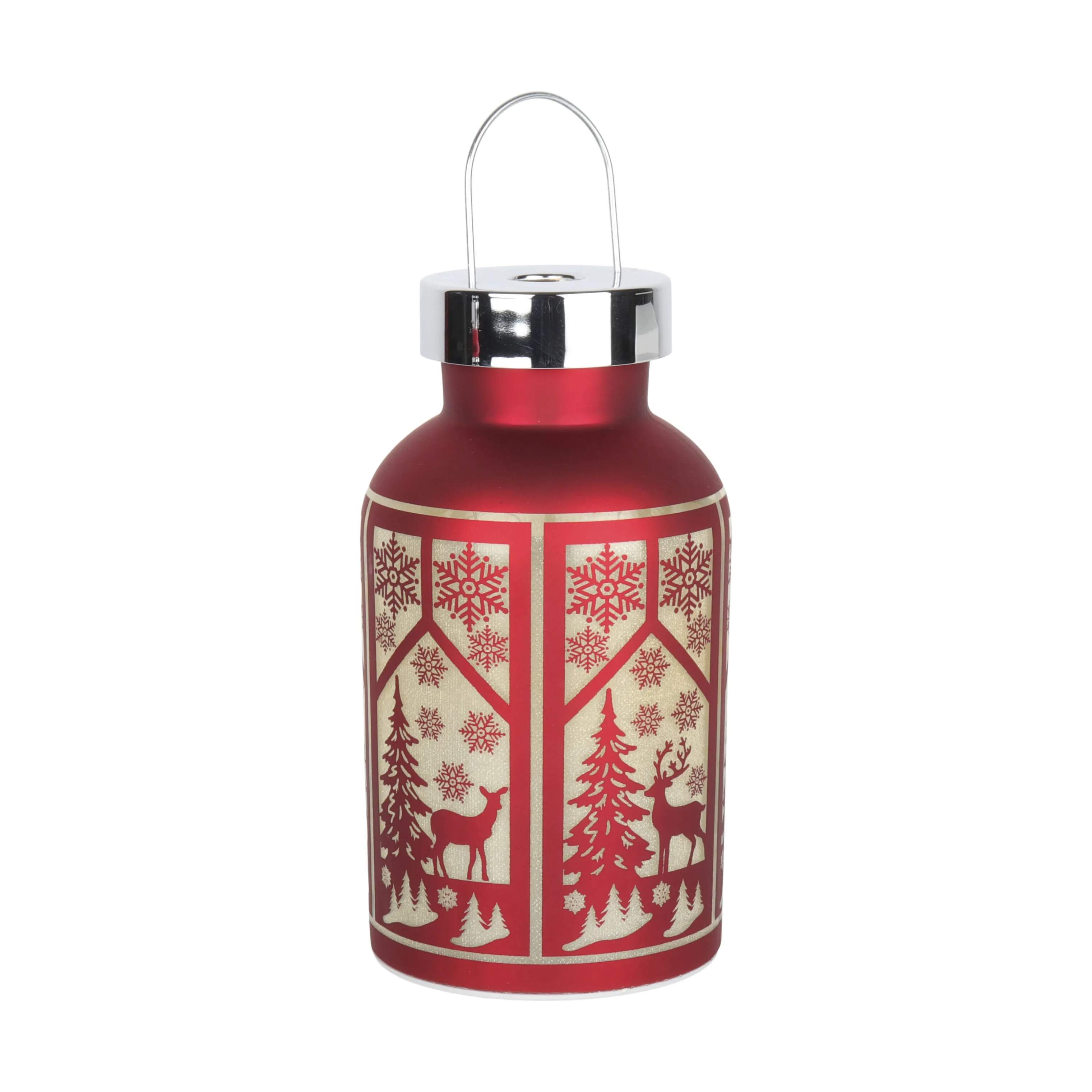 LED-juleophæng, mat rød, large