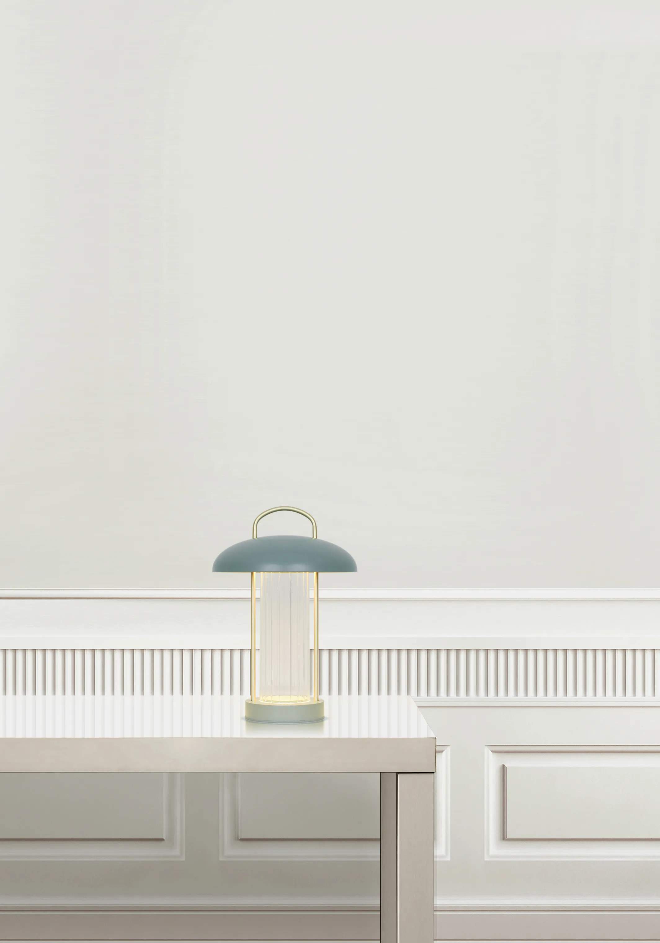 Nordlux Bordlamper Mirano LED Bordlampe i Støvet grøn / Guld, 3