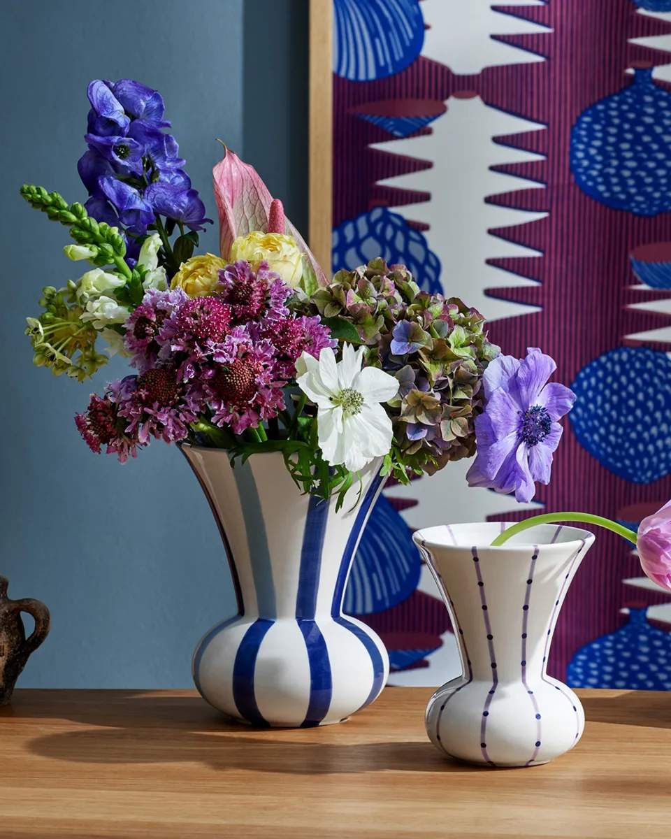Kähler Vaser Signature Vase i Blå, 20 cm, 3