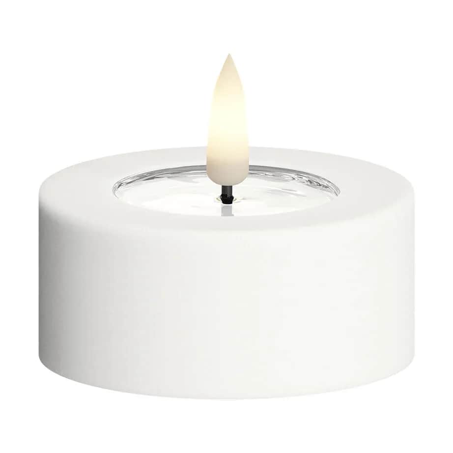 Deluxe Homeart LED-lys Udendørs LED Fyrfadslys - 2 stk. i Hvid, 3
