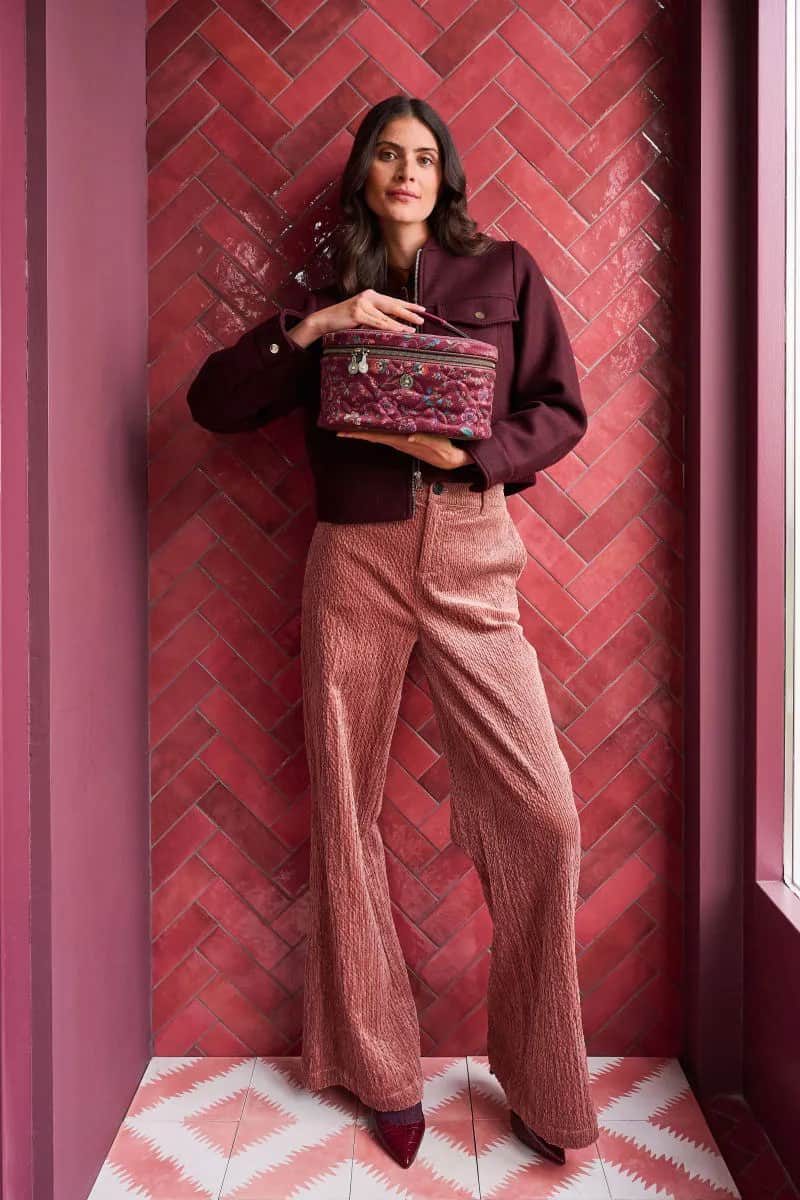 PIP Studio Øvrigt interiør Cleo Kosmetiktaske i Dark Pink, 2