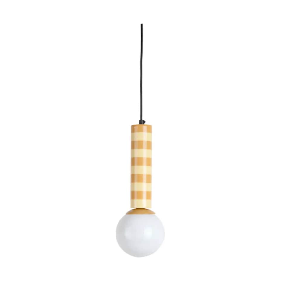 Leitmotiv Pendler Rayado Pendel i Ochre yellow & soft yellow, 1