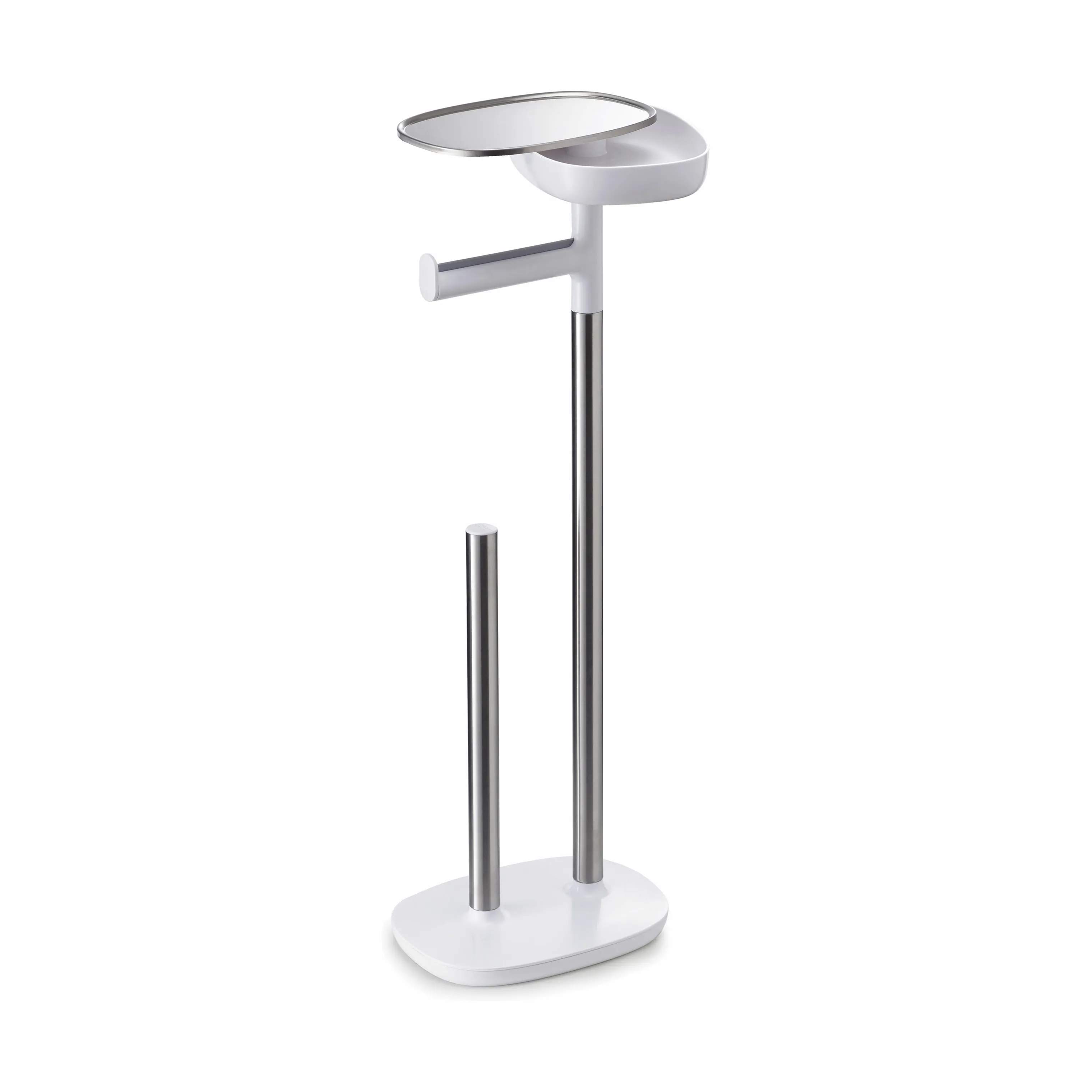 Joseph Joseph Toiletbørster Easystore Toiletpapirholder i hvid;sølv, 68, 4