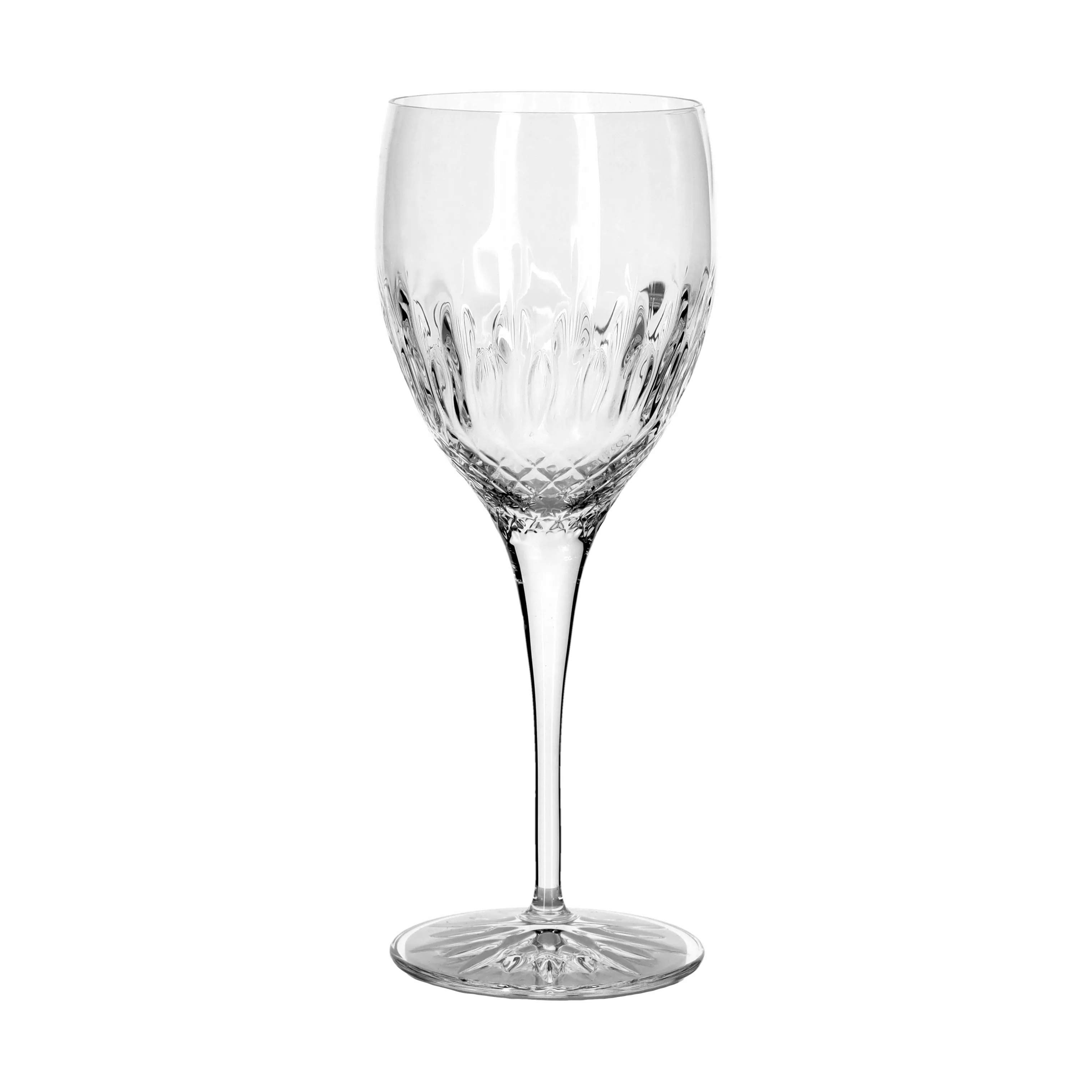Luigi Bormioli Hvidvinsglas Diamante Hvidvinsglas - 4 stk. i Klar, 38 cl, 4
