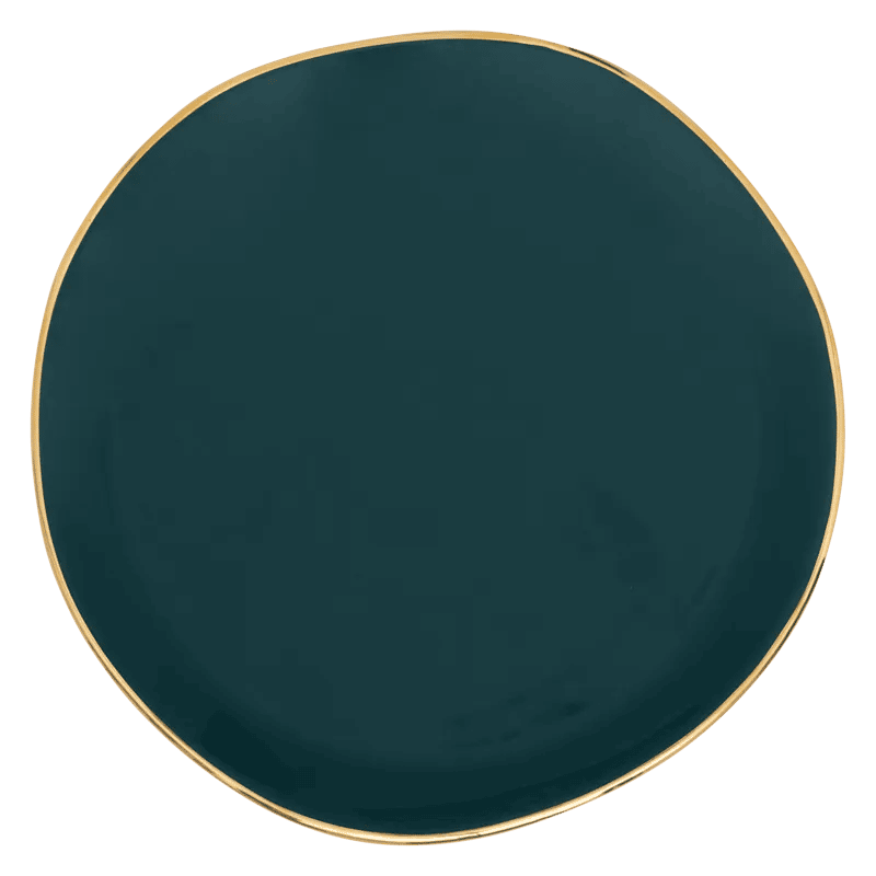 Urban Nature Culture Frokosttallerkener Good Morning Tallerken i Green blue, 1