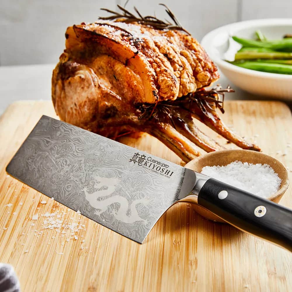THE CUSTOM CHEF™ Kokkeknive Cuisine::pro®
KIYOSHI™ Cuisine::pro KIYOSHI™ Kødøkse i Sølvfarvet/sort, 2
