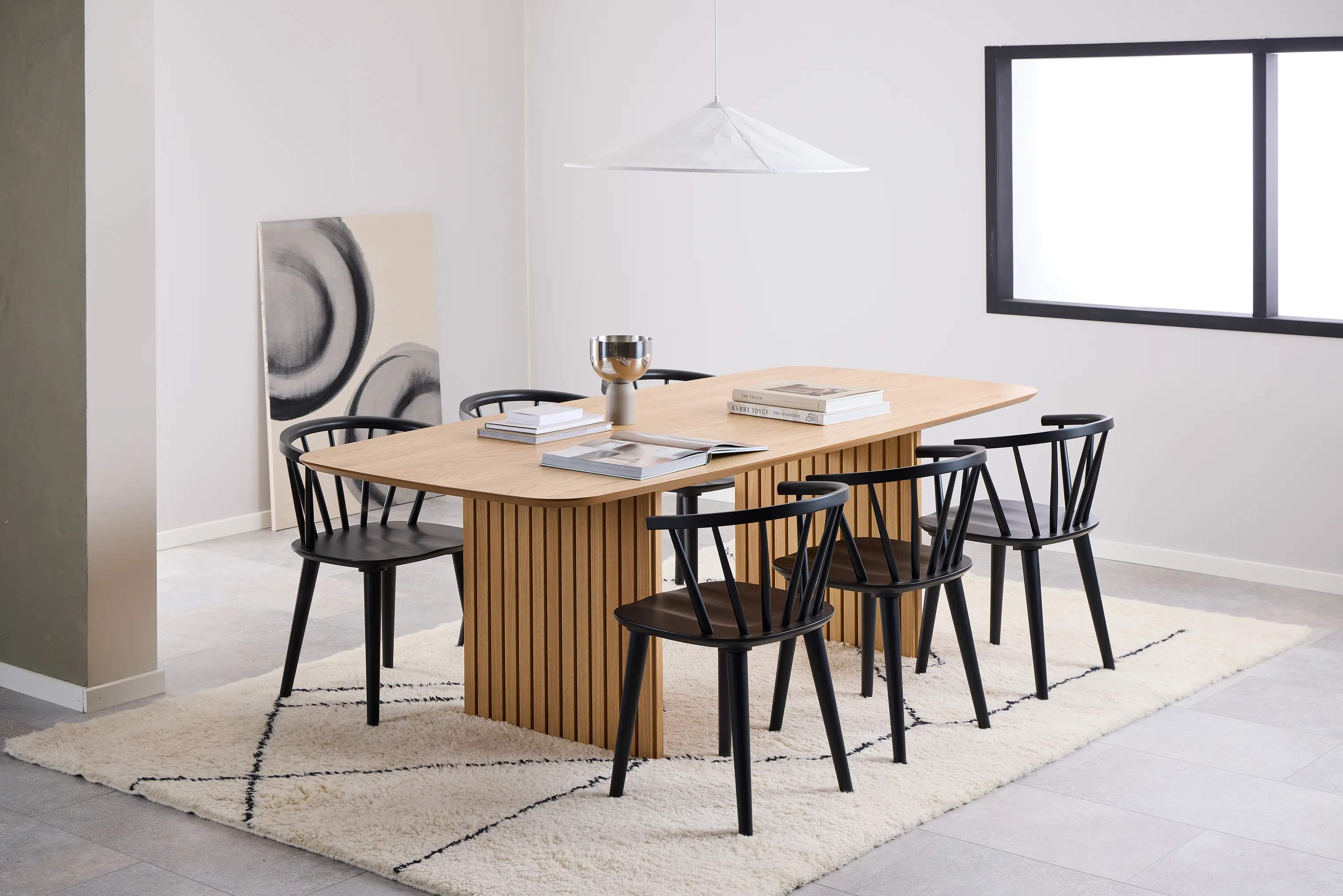 CASA Living Spisebordsstole Ida Spisebordsstol - 2 stk i Mat sort, 3