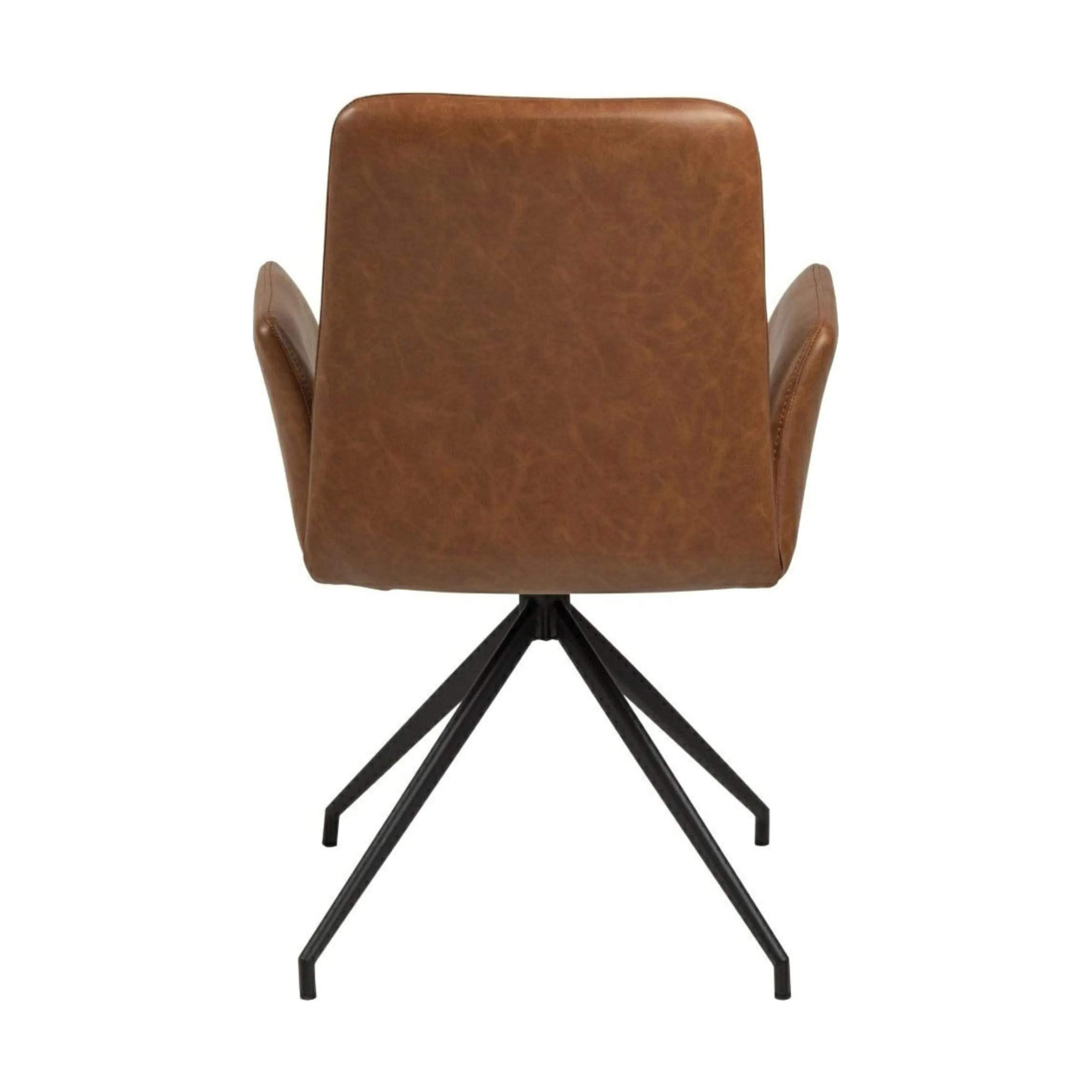 CASA Living Spisebordsstole Naya Spisebordsstol i Cognac, 4