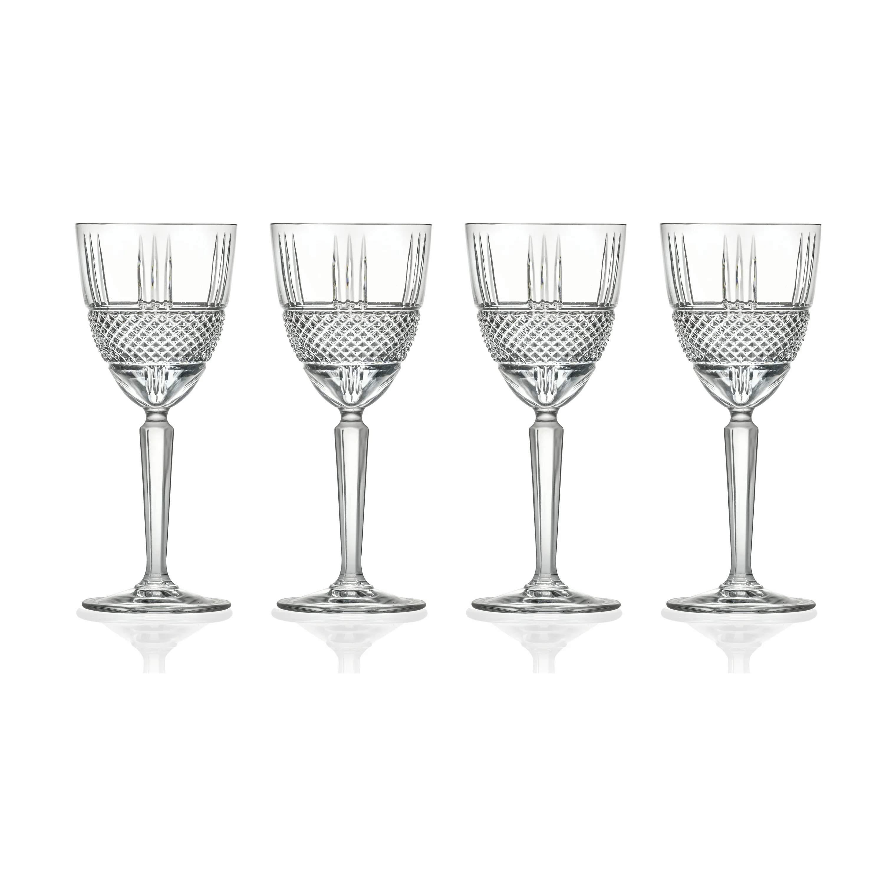 Lyngby Glas rødvinsglas Brillante Rødvinsglas - 4 stk.
