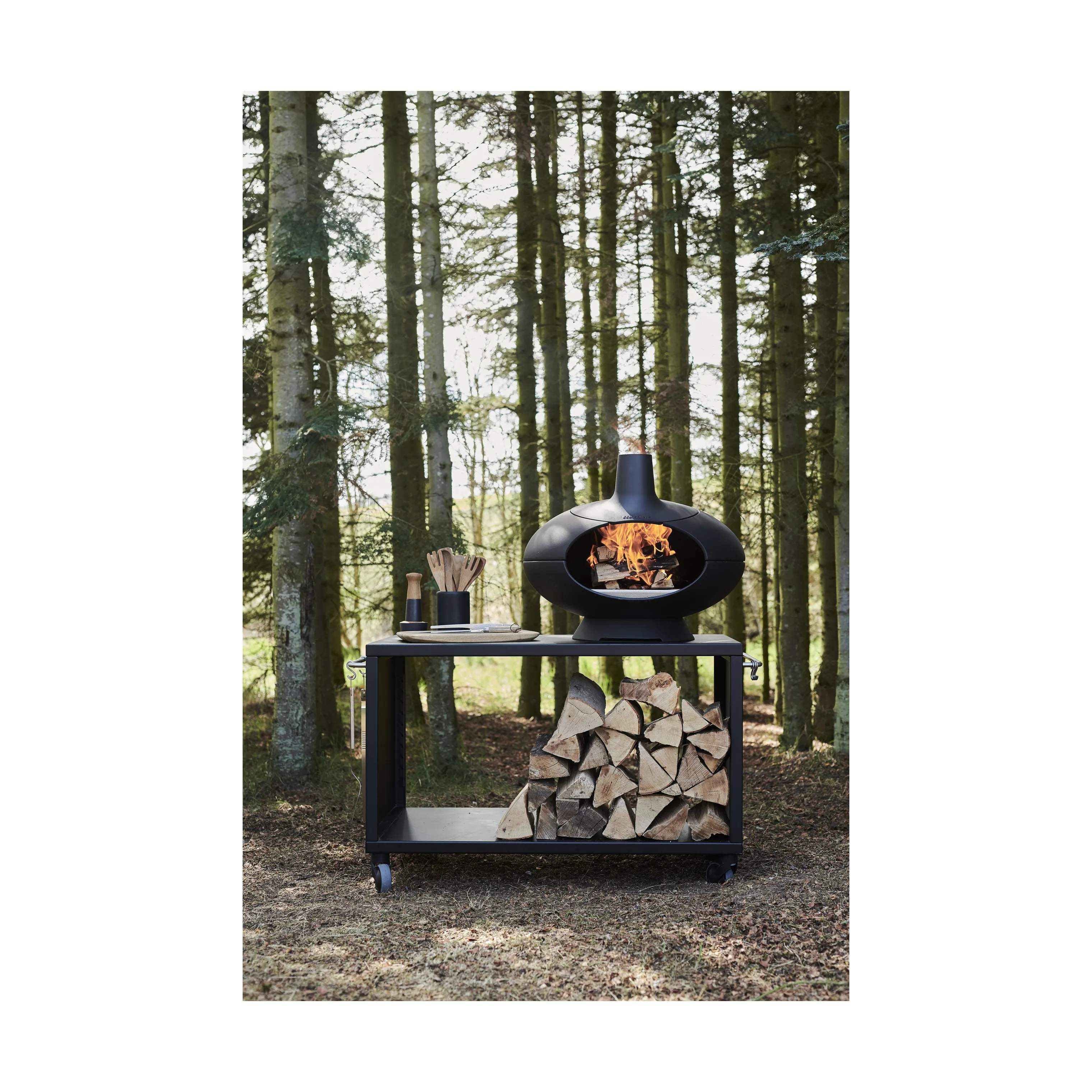 Morsø Grillborde Garden Udebord Sort i Sort, 60 cm, 3