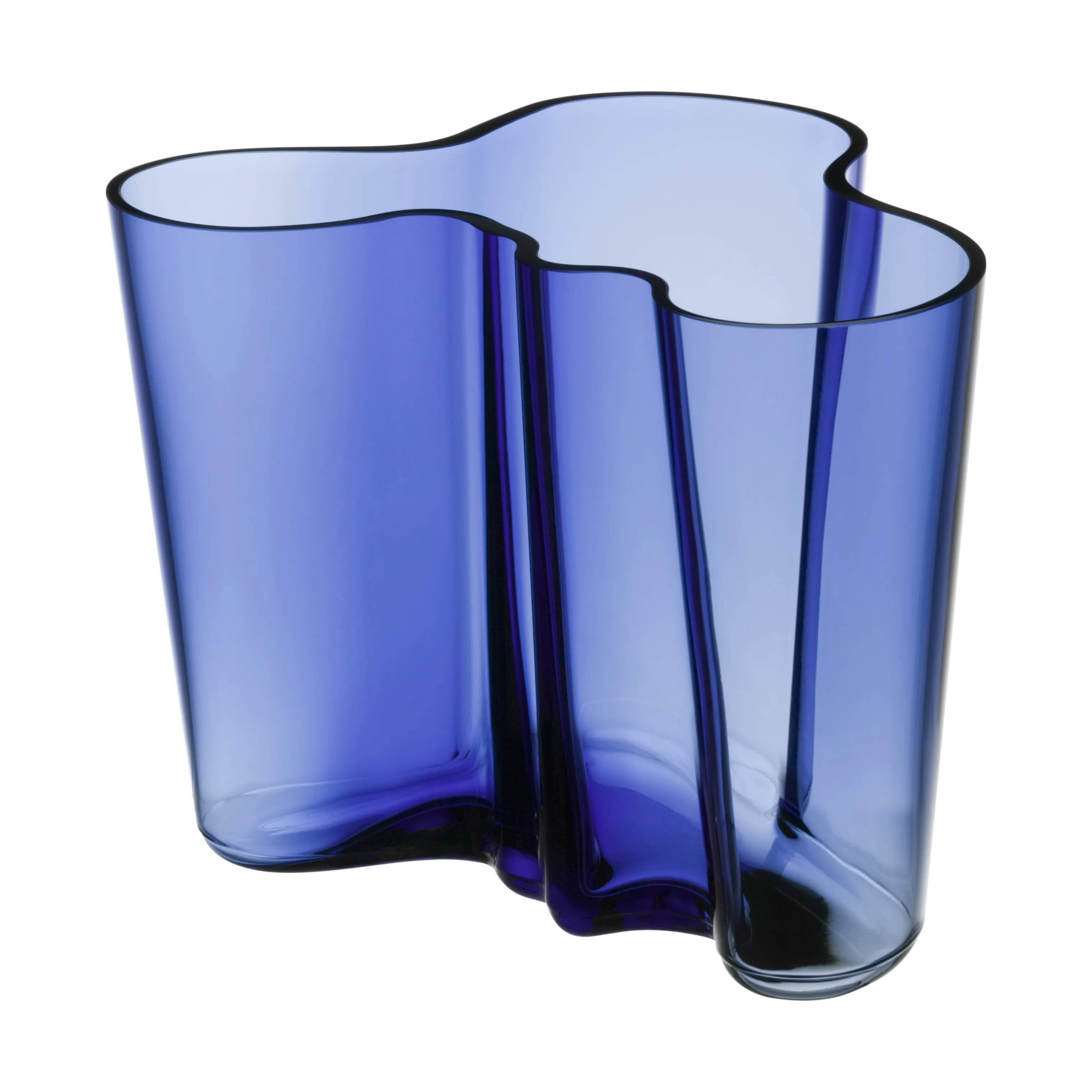 Alvar Aalto Vase, ultramarineblå, large