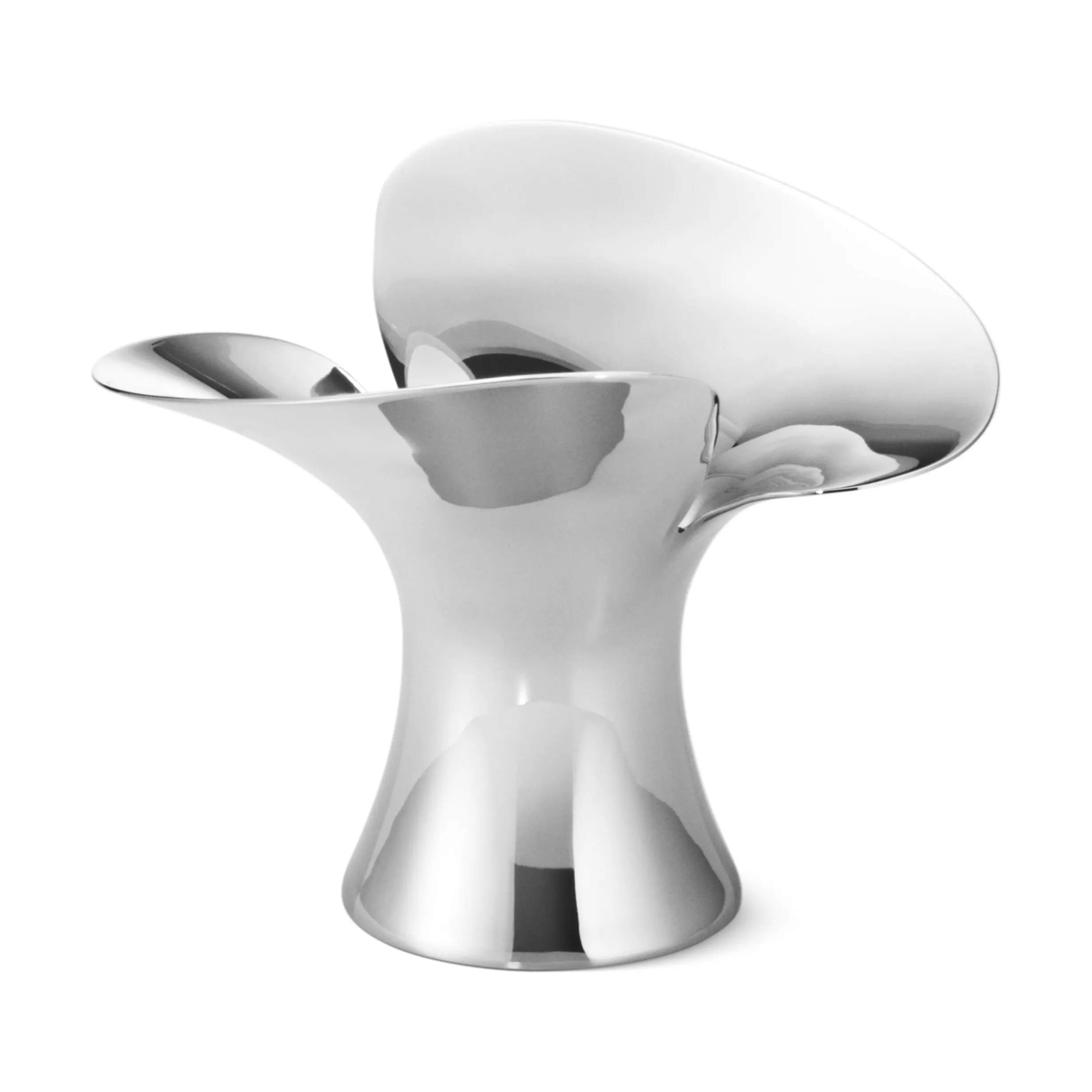 Georg Jensen Kronelysestage Bloom Lysestage - 2 stk. i Sølv, 4