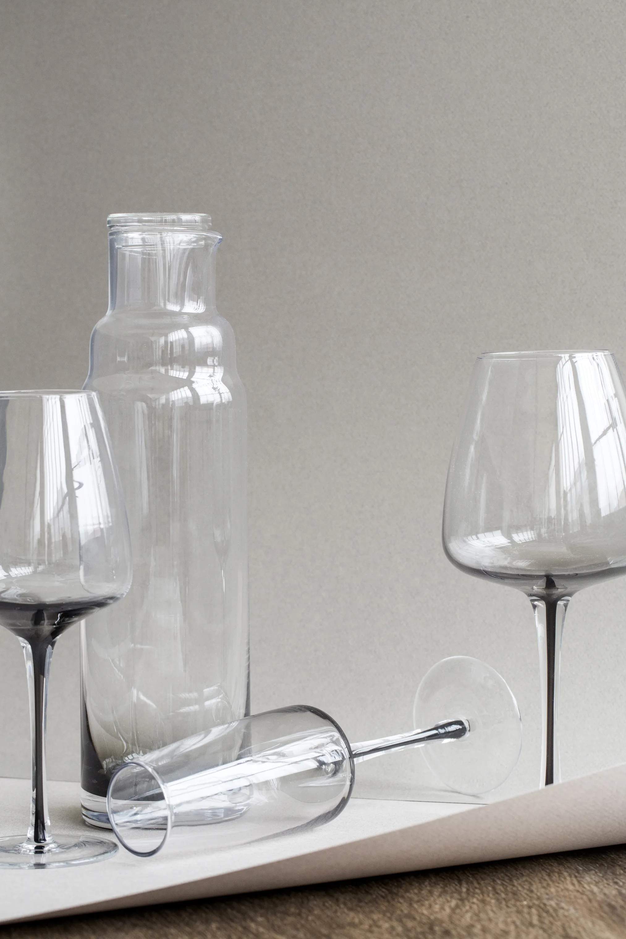 Broste Copenhagen Hvidvinsglas Smoke Hvidvinsglas i Smoke, 2