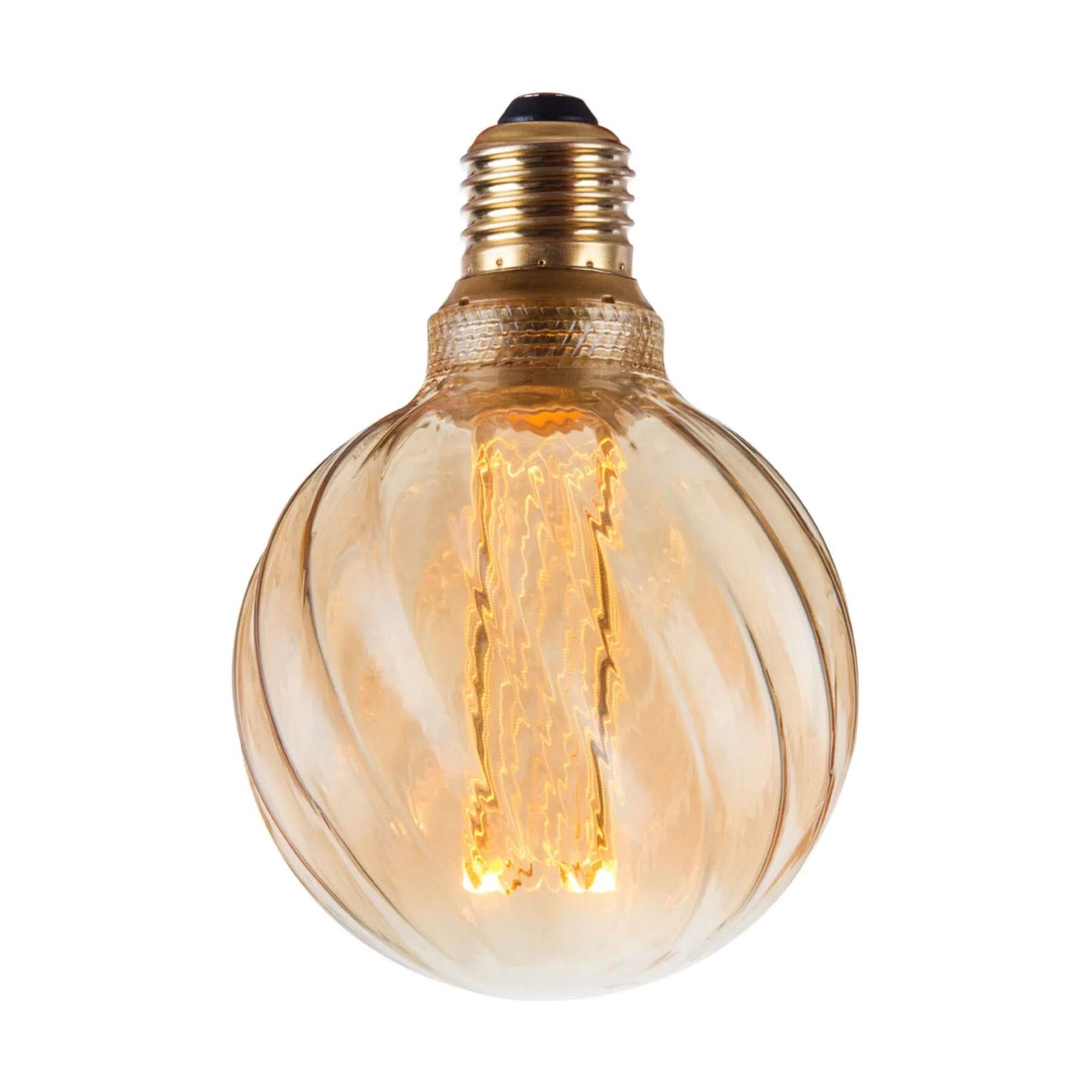 Halo Design LED-pærer Colors Twist LED Lyspære i Amber, 13,4 cm, 1