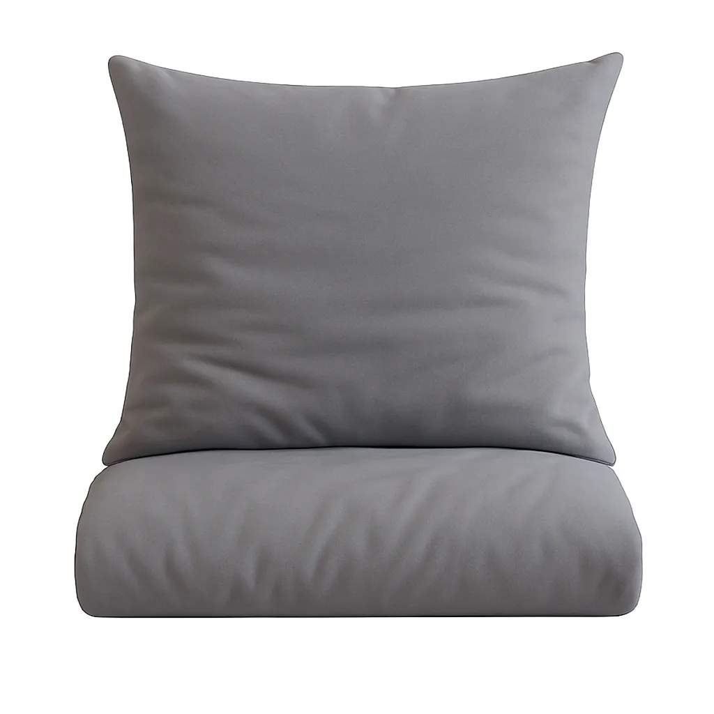 omhu Sengetøj Percale OMHU Percale Sengetøj i Lys grå, B140 x L200 cm, 1