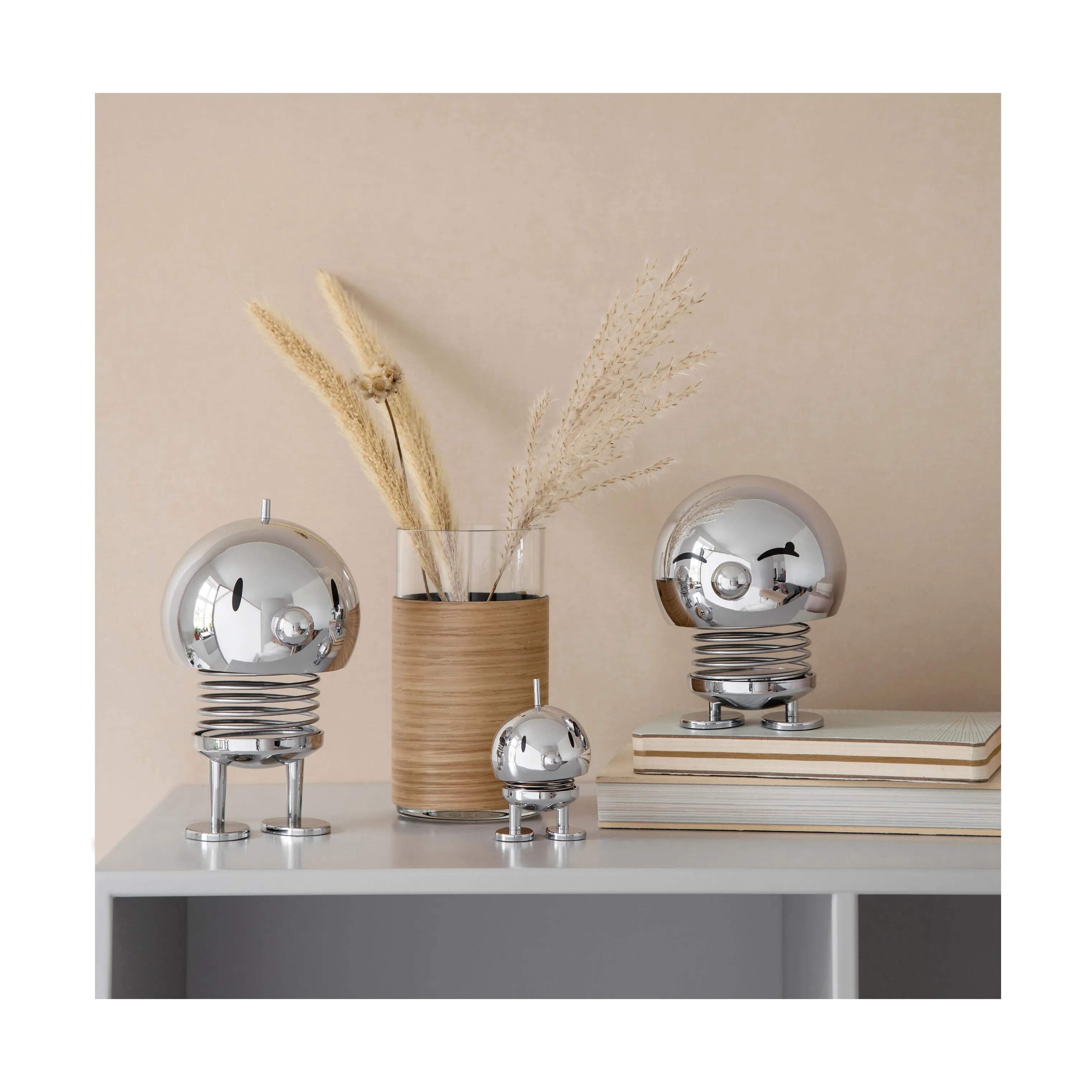 Hoptimist LED-lamper Bumble - LED Lampe i Chrome, 3