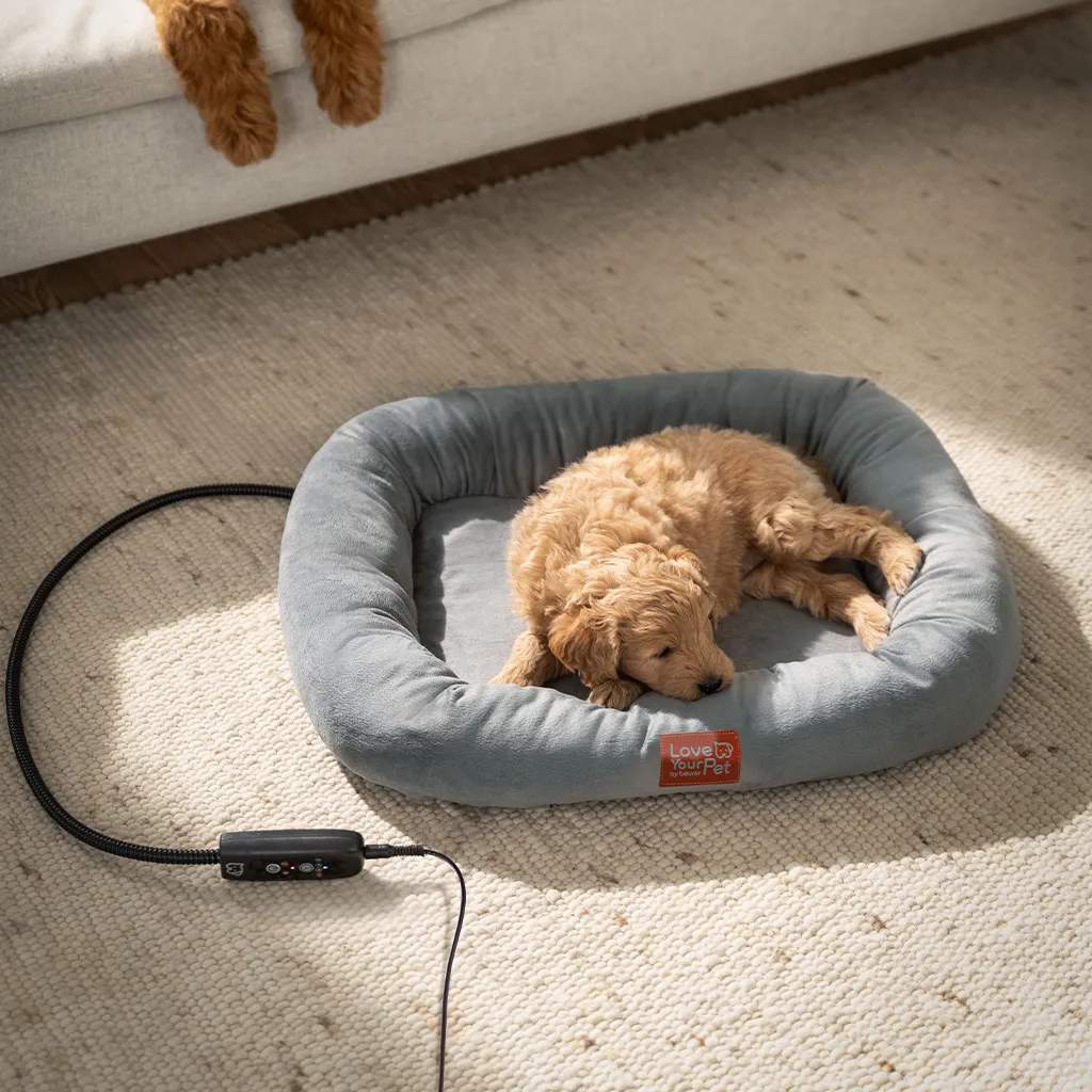 Beurer Varmetæpper PetCare PP250 Kira Varmekurv i Grå, 3