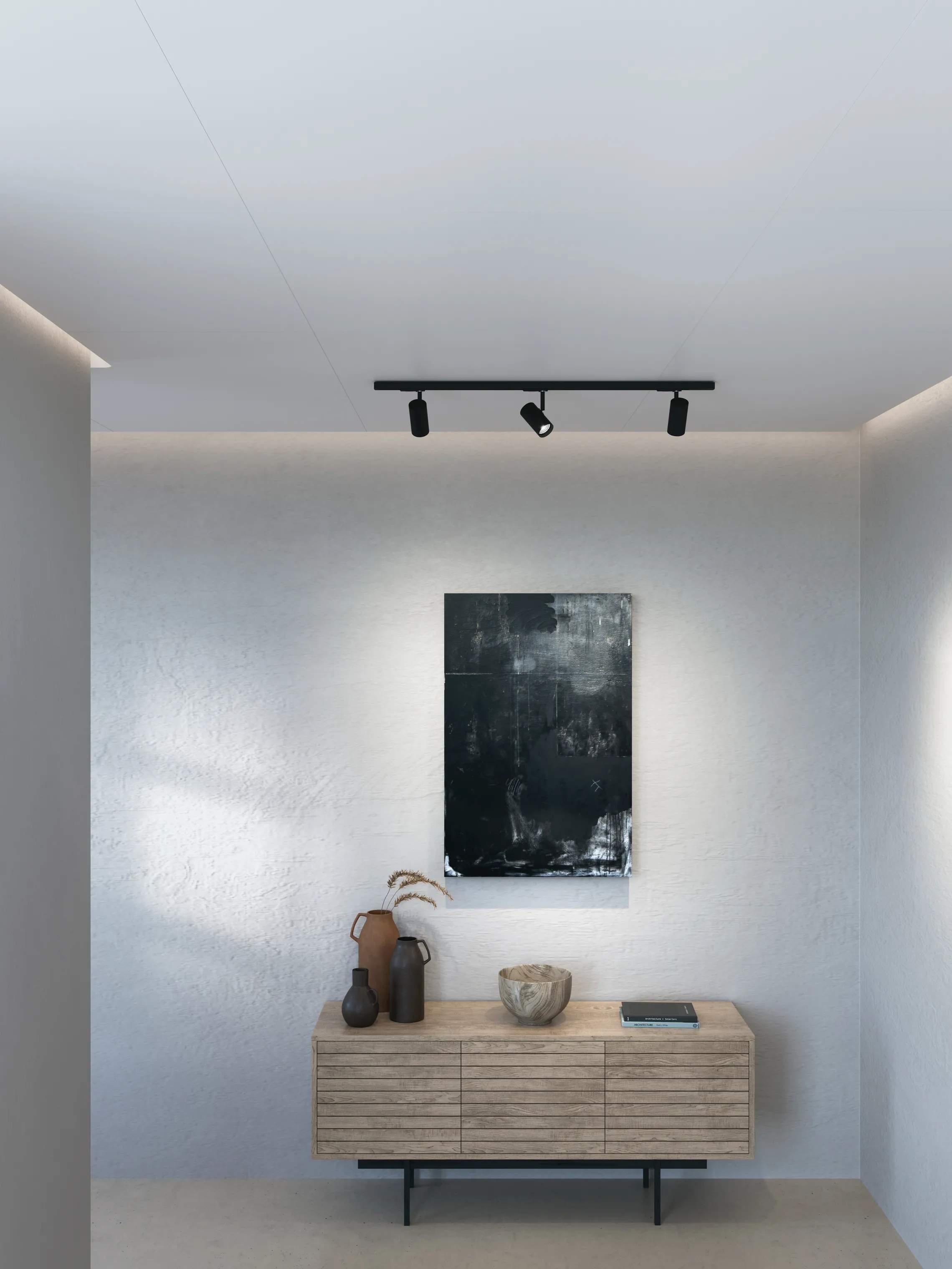 Belid Loftlamper Tyson Skinne i Sort, 2